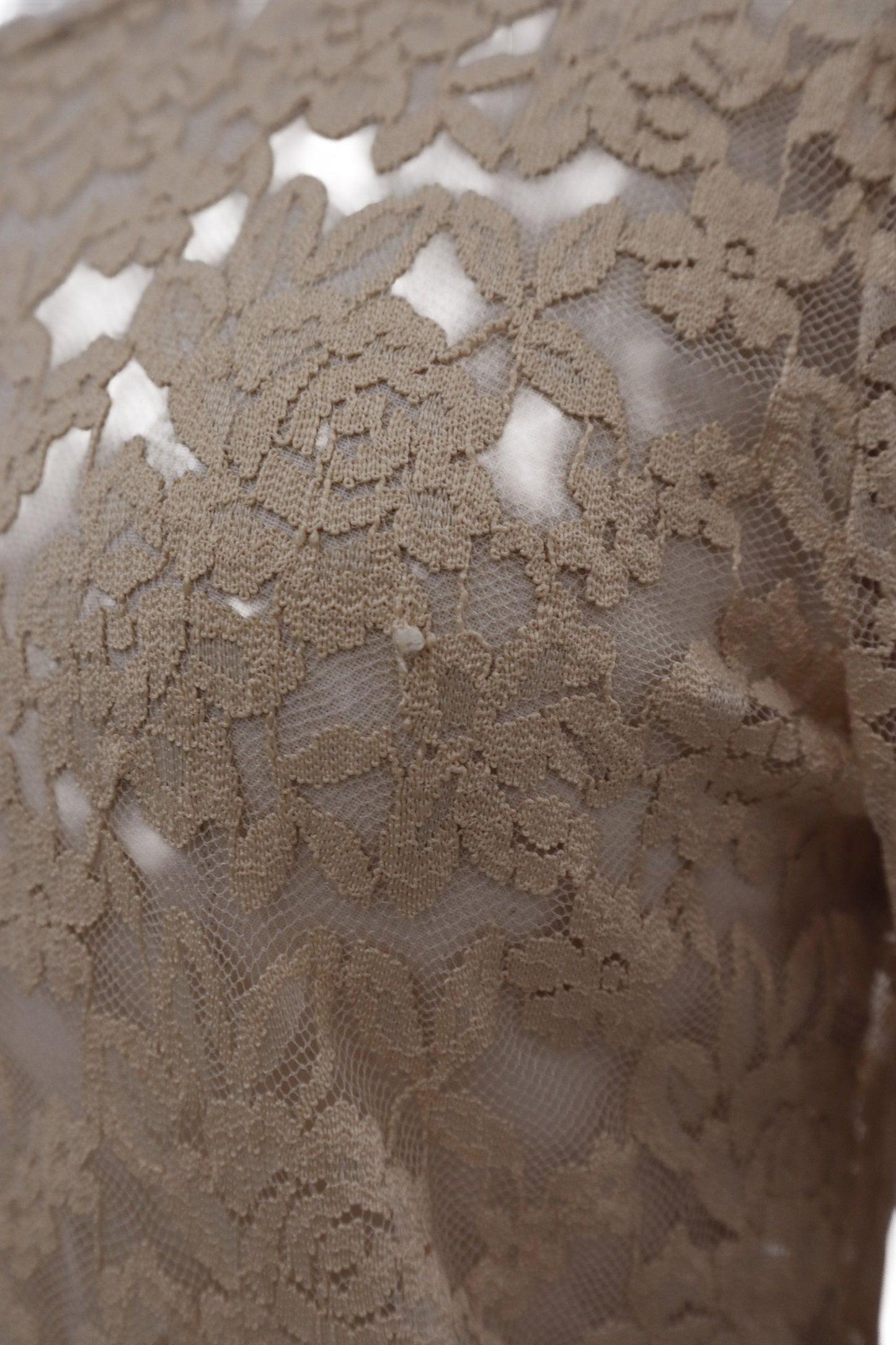 lace puff shoulder top/RM-［2607-021］