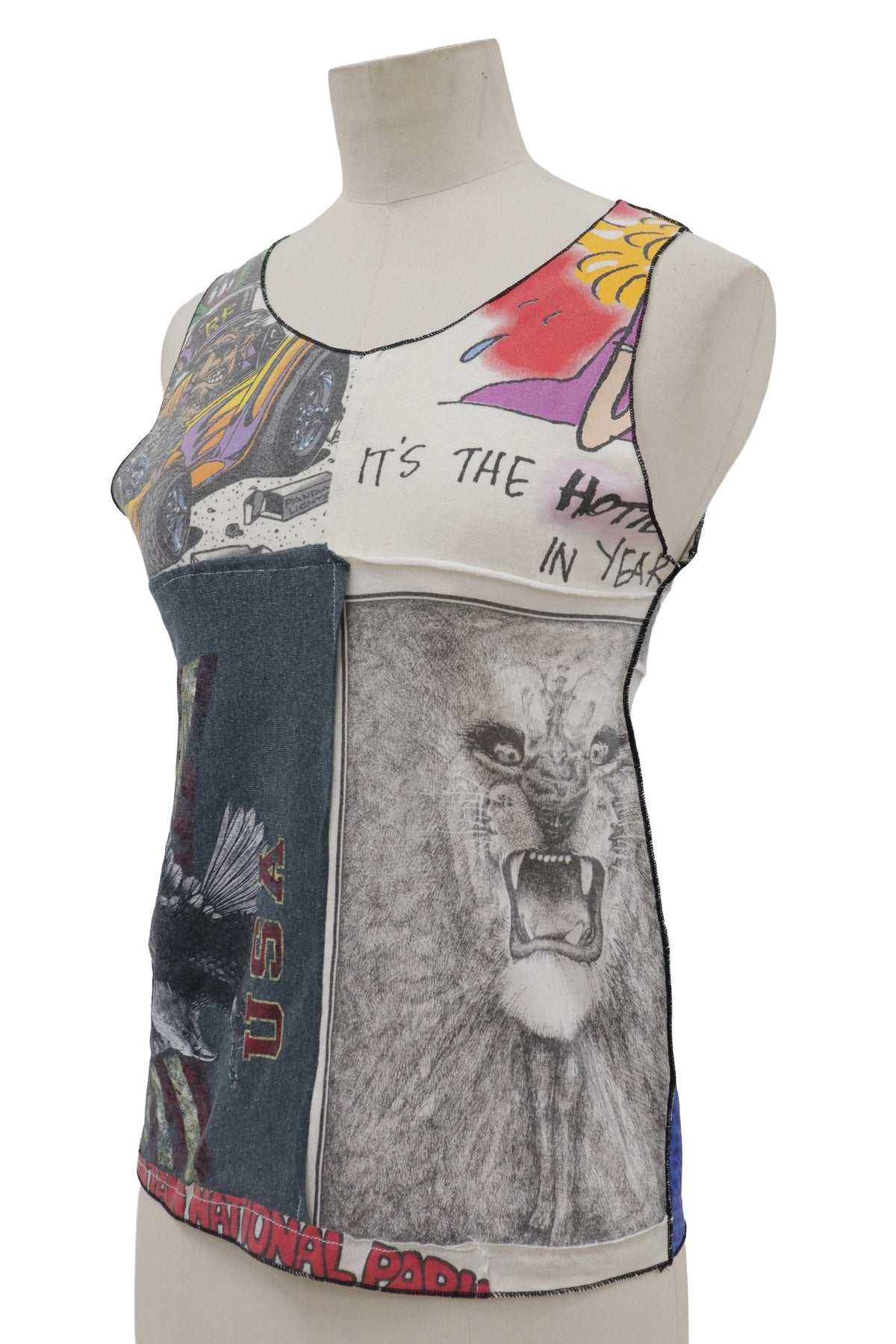 graphic tank top/RM-［2608-068］