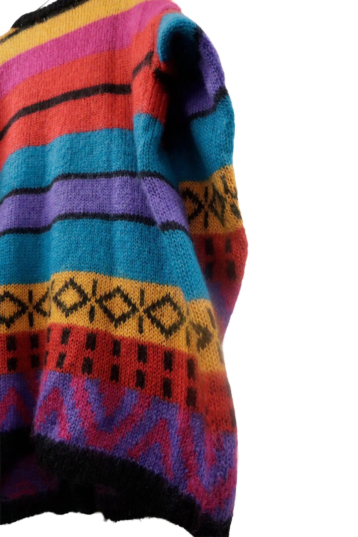 90's mohair blend cardigan / NV-［2601-020］