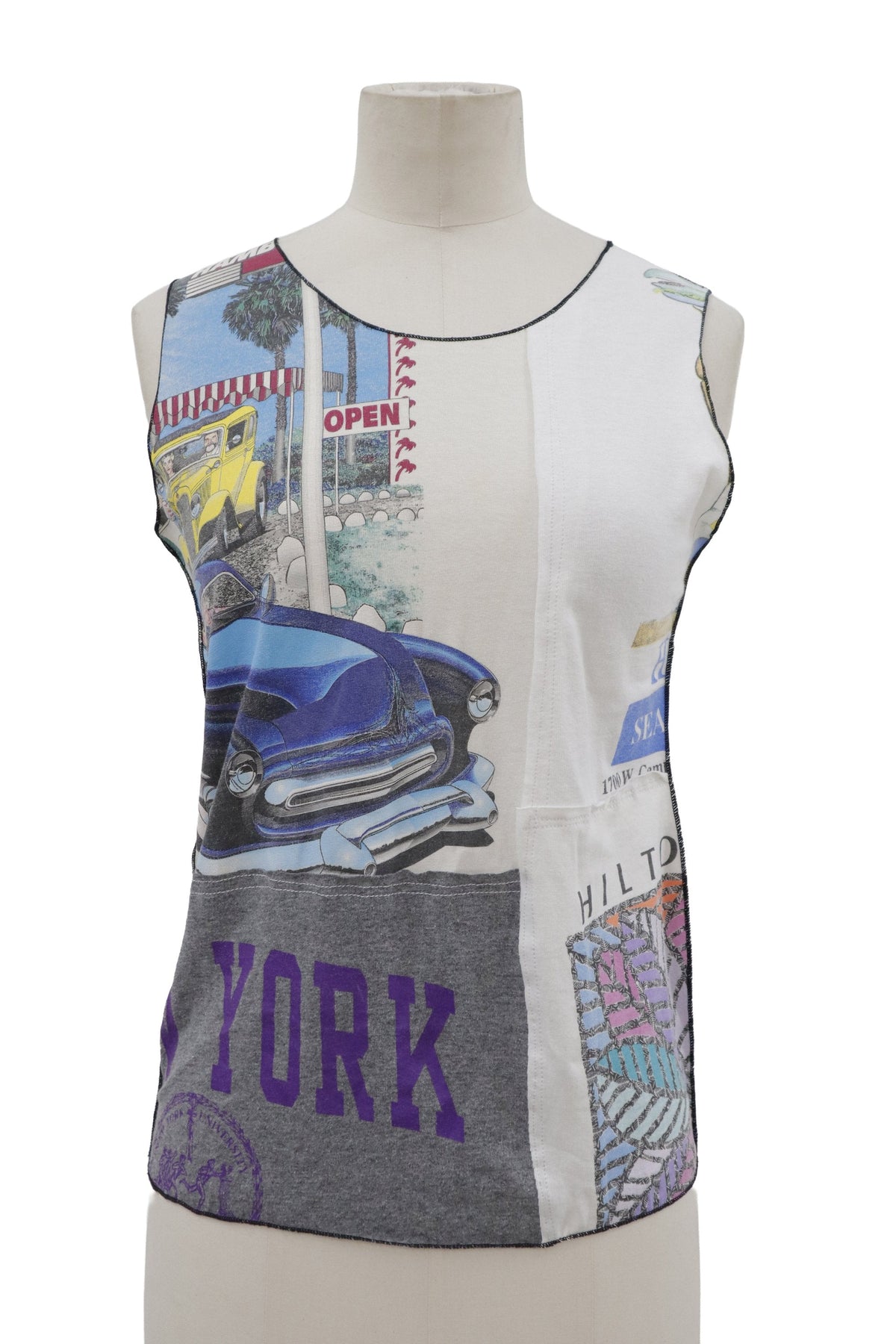 graphic tank top/RM-［2608-066］