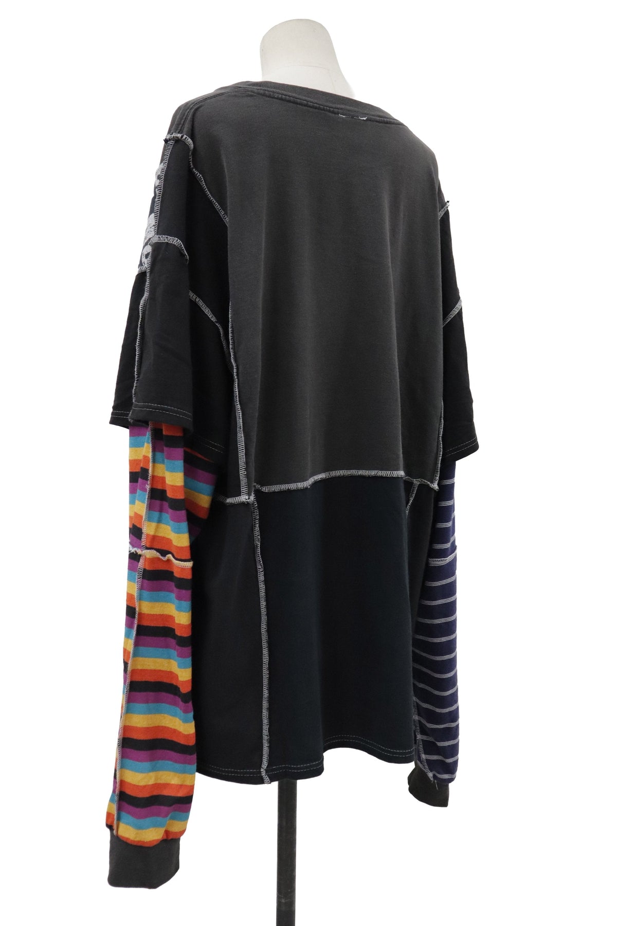 patchwork big long tee/RM-［2608-083］