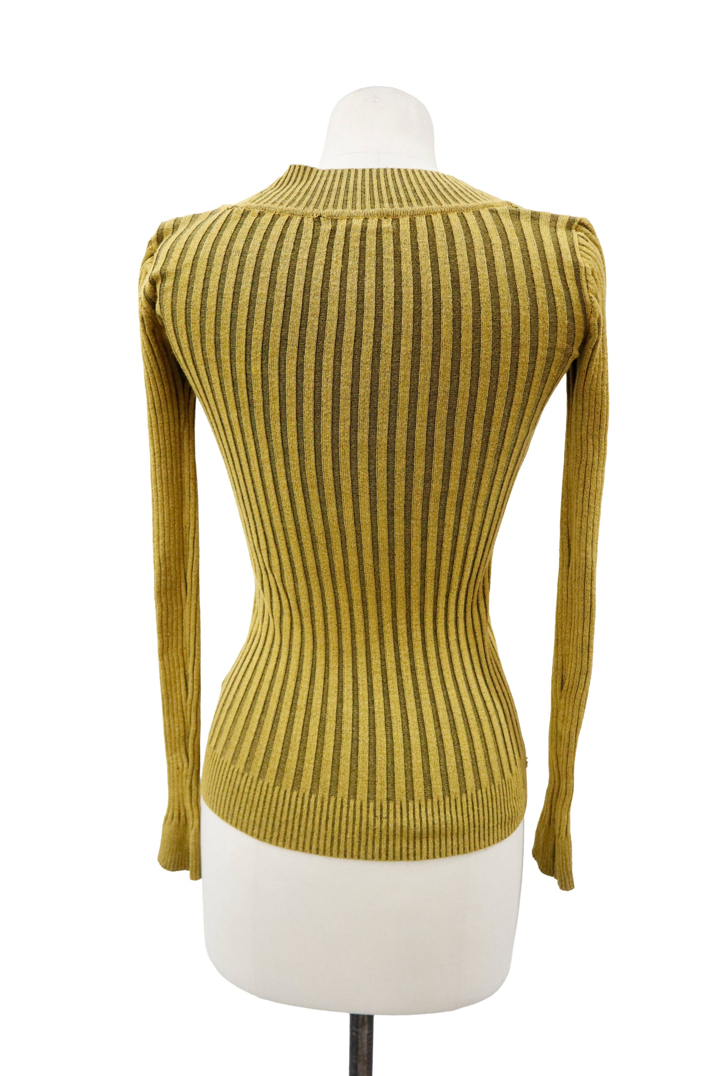 rib knit tops/U-［2603-009］