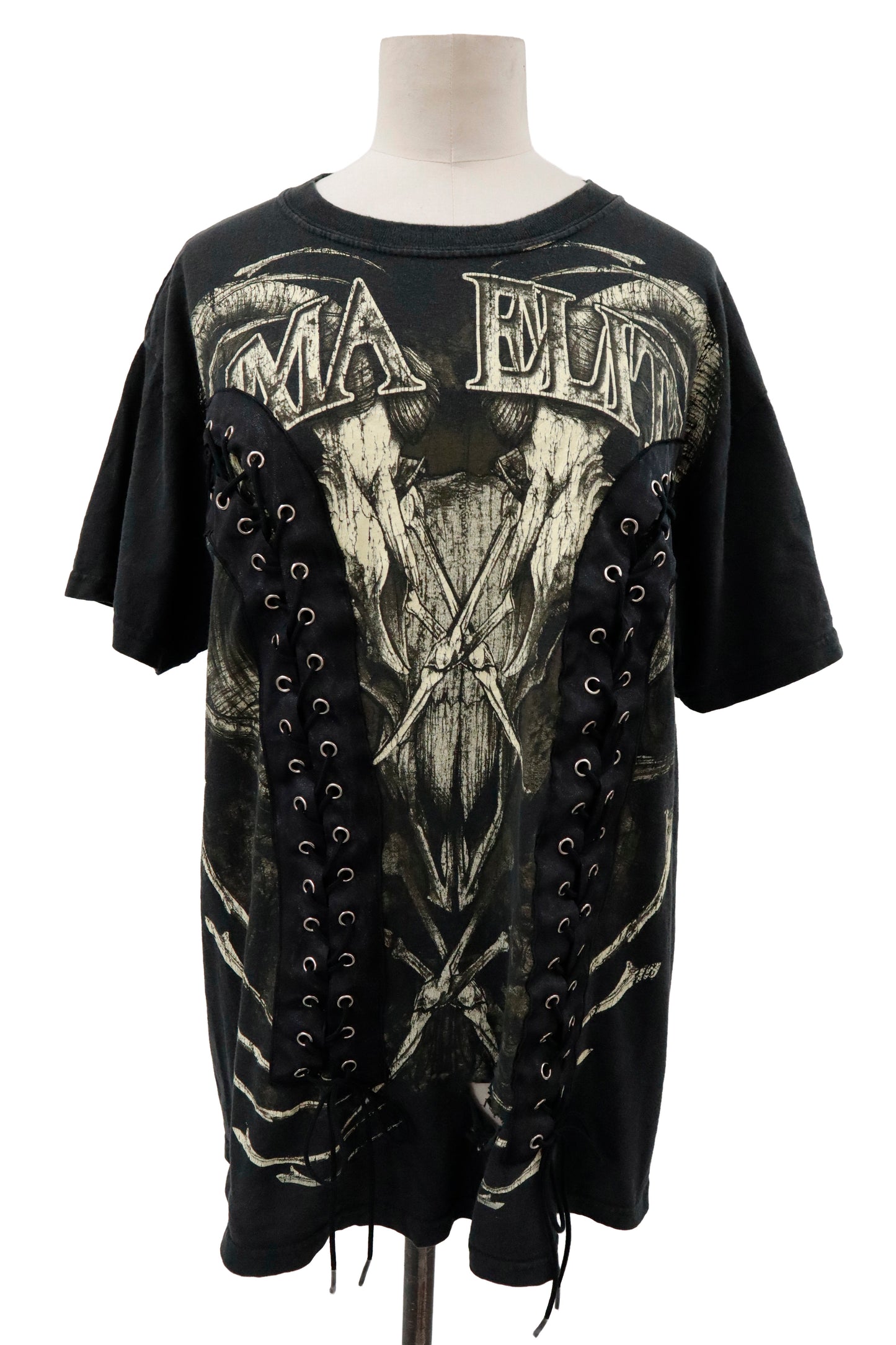 Y2K lace up tops/RM-［2605-016］