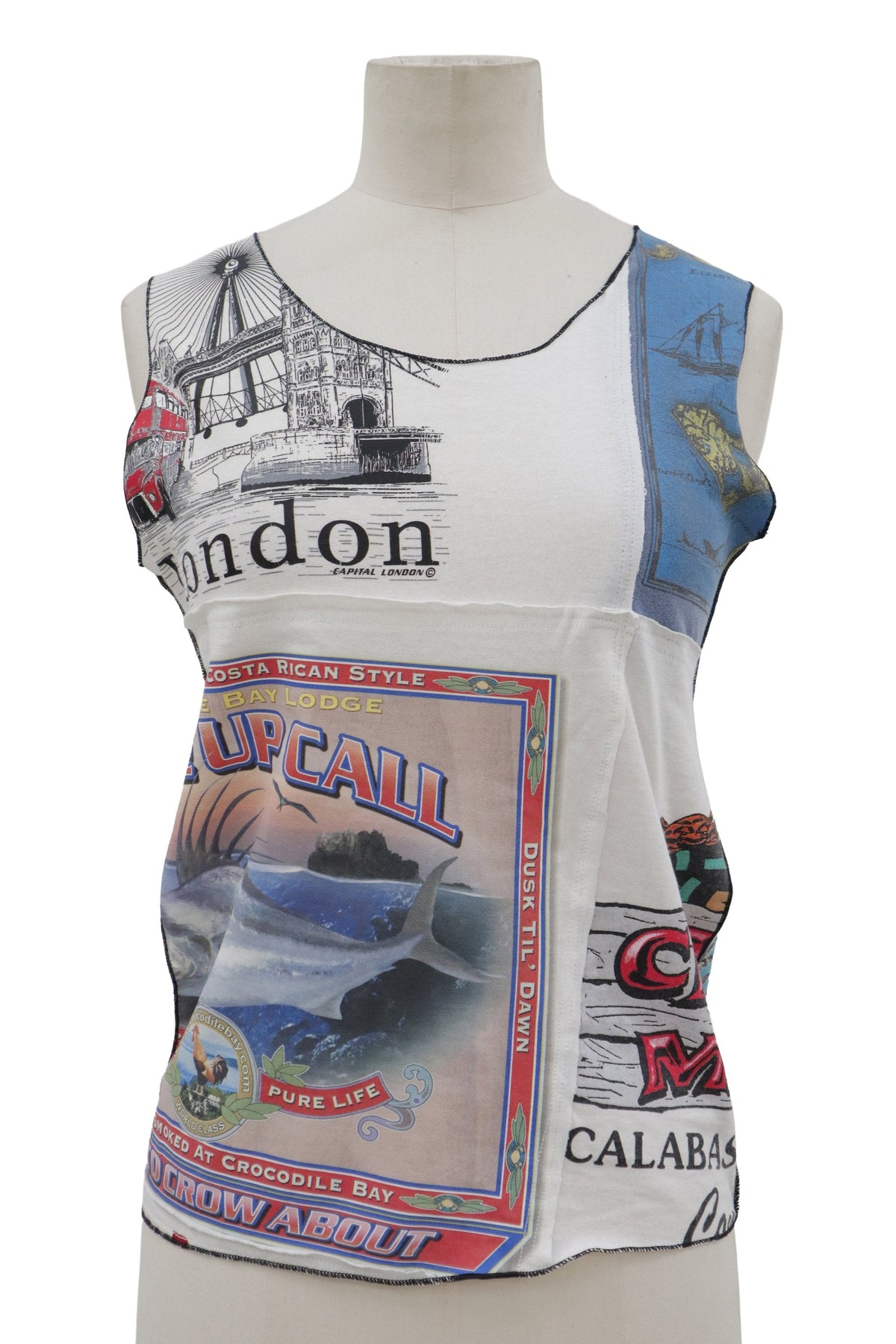 graphic tank top/RM-［2608-065］