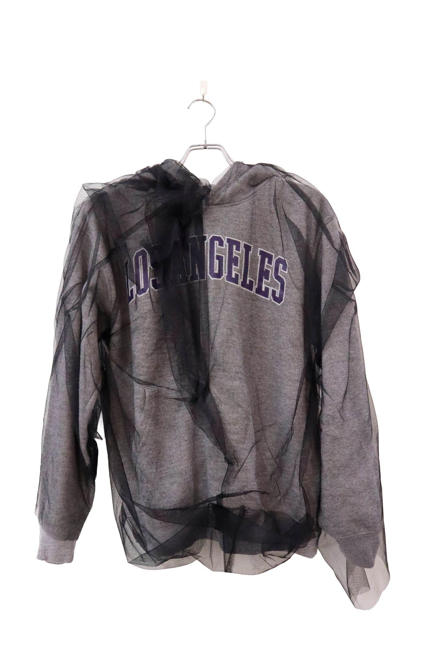 organdy mix hoodie/RM-［2511-018］
