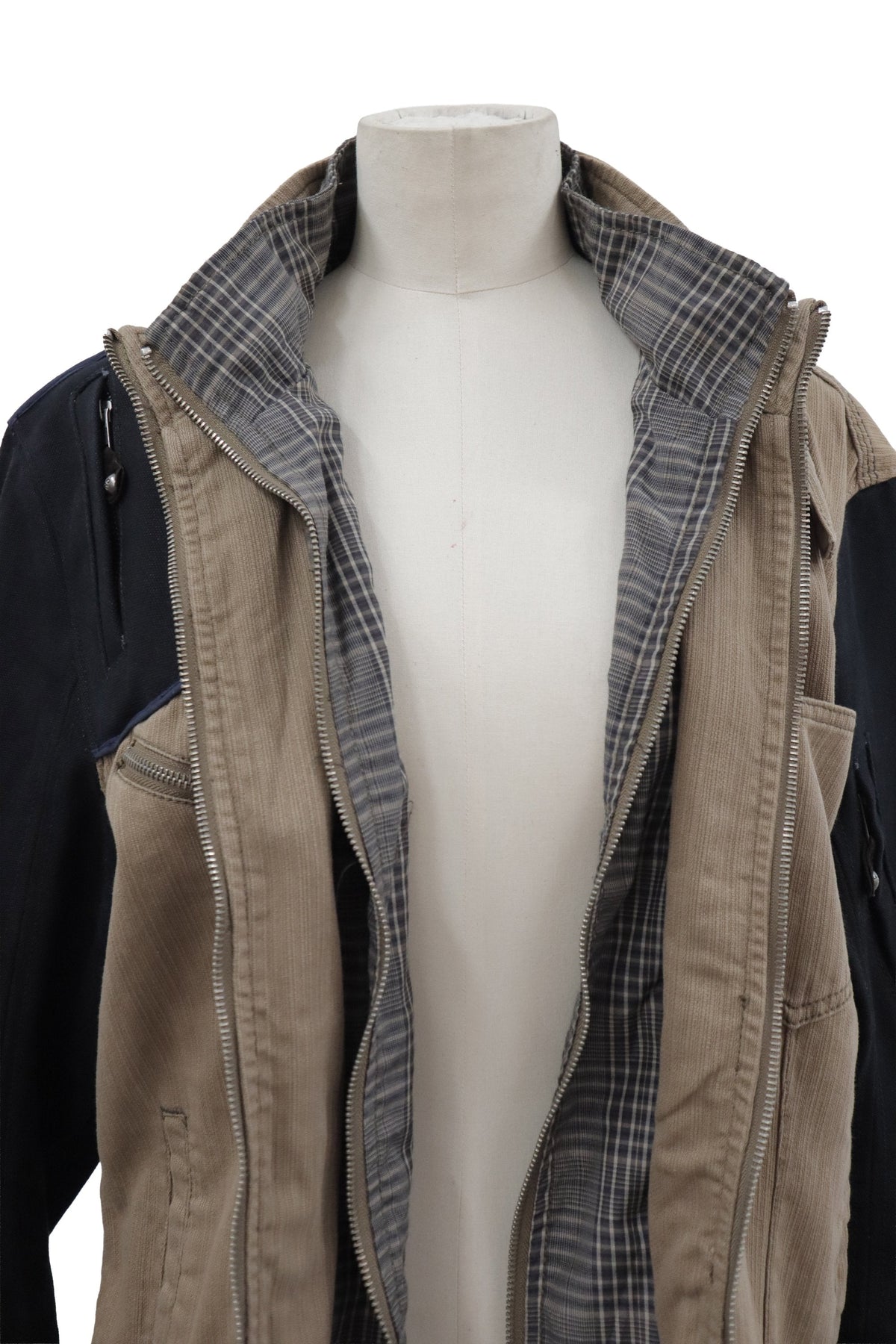 Gun patch cotton jacket/RM-［2608-106］