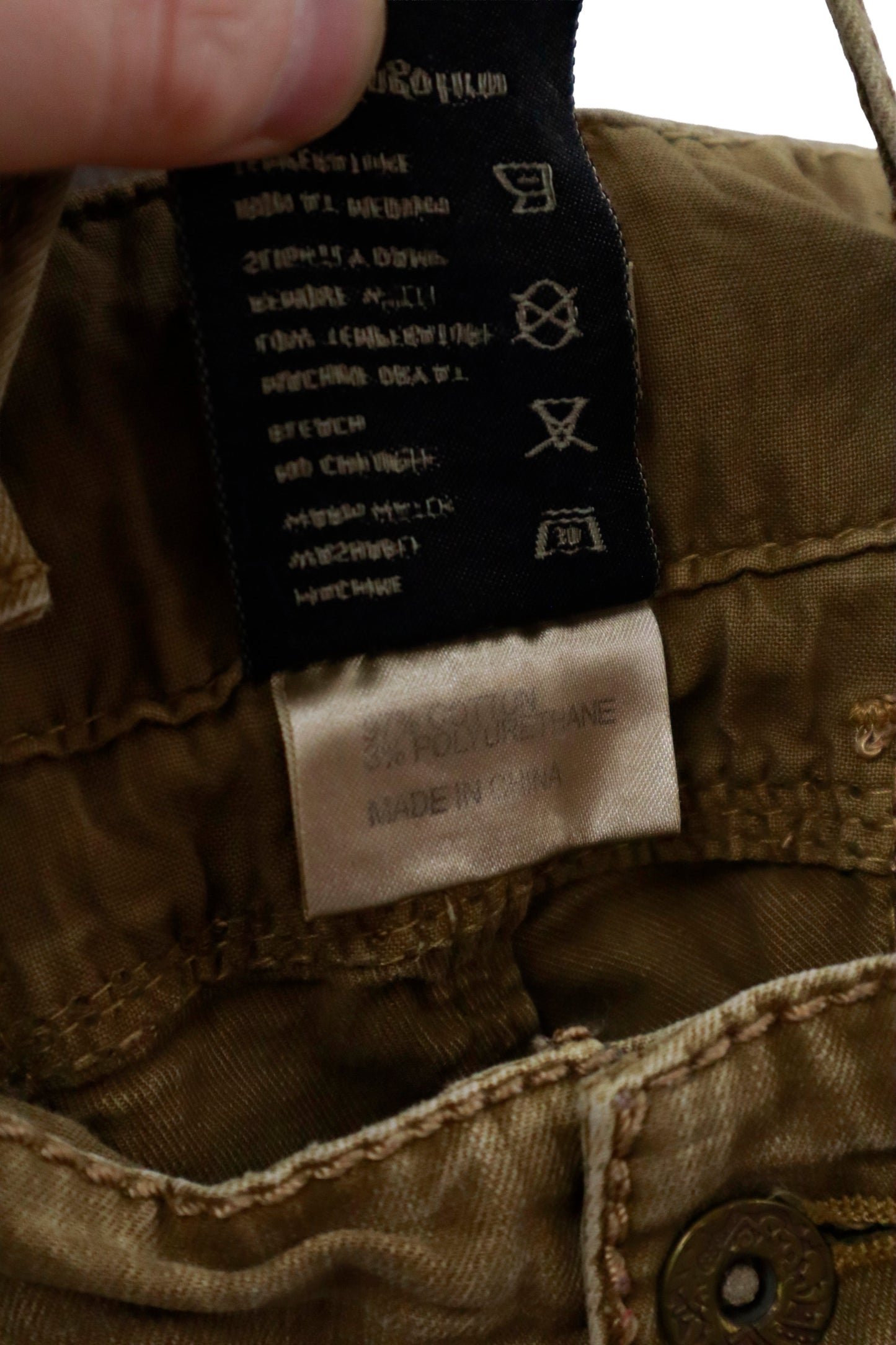 low rise pants / U-［2601-021］
