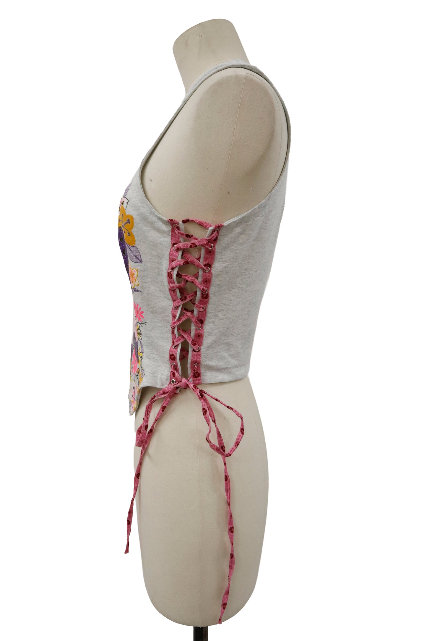 Y2K lace up tops/RM-［2604-015］