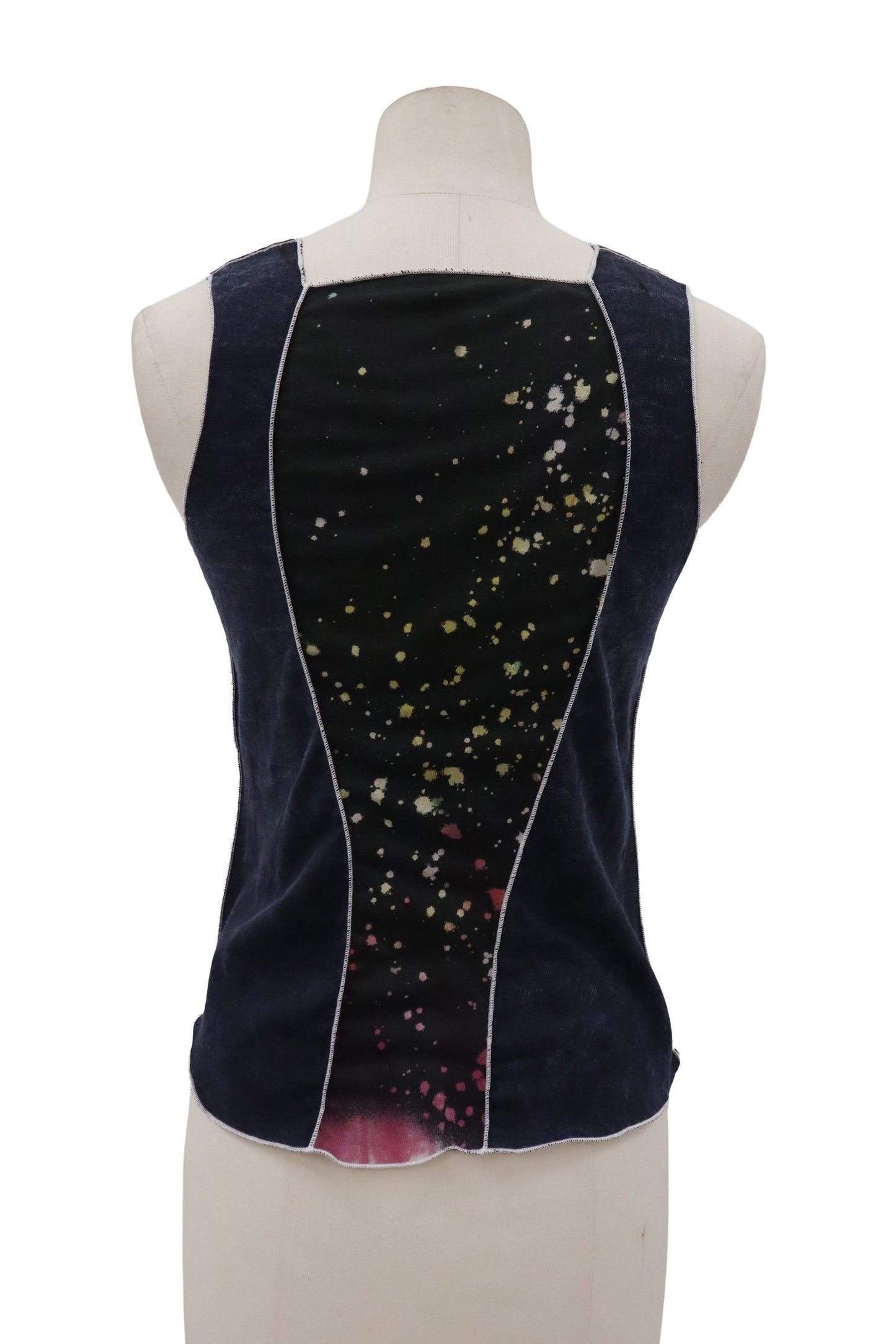 Pink Floyd colorblock tank/RM-［2607-030］