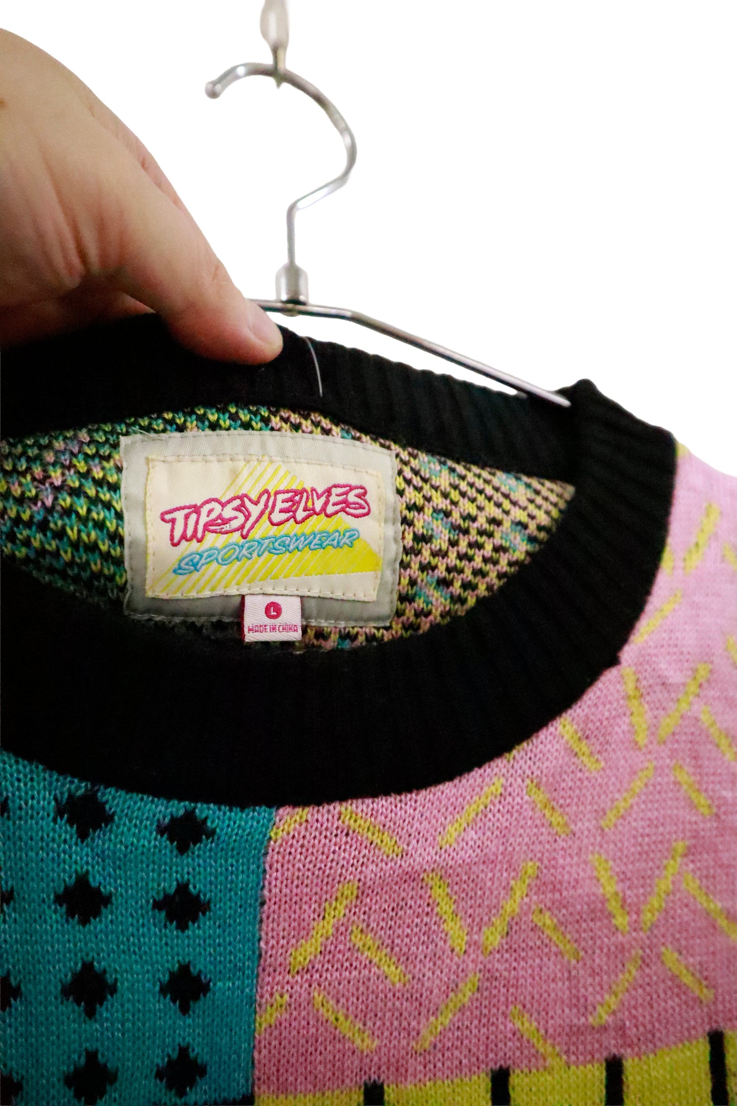acrylic knit sweater /U-［2601B-012］