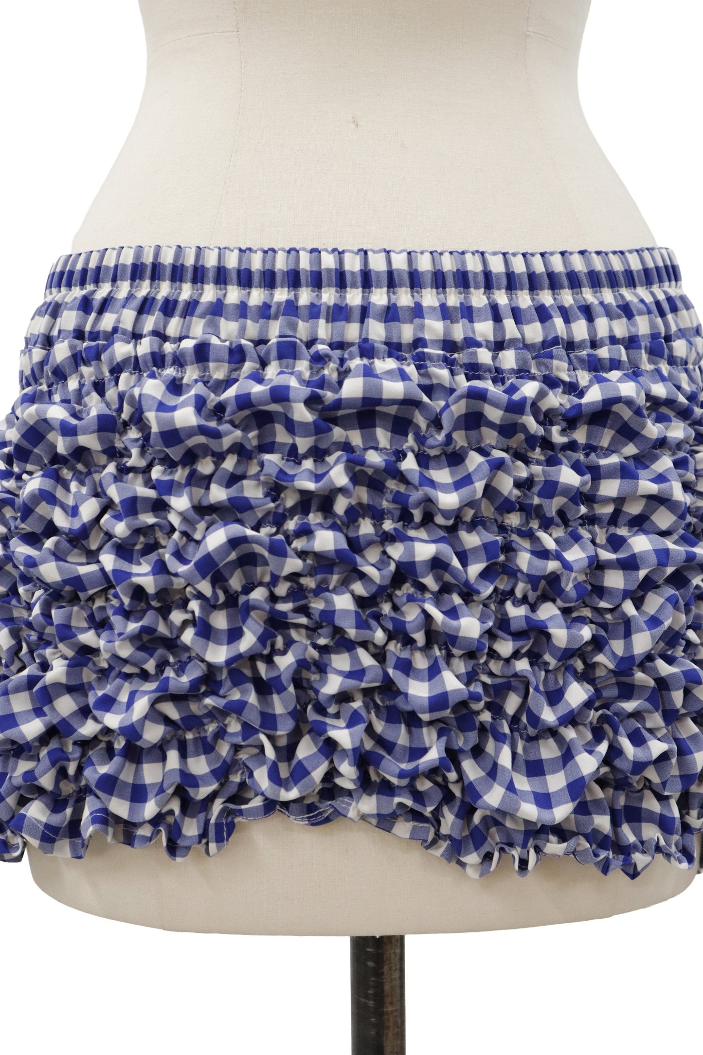 gingham skirt/KUSHA KUSHA PLAN/RM-［2607-055］