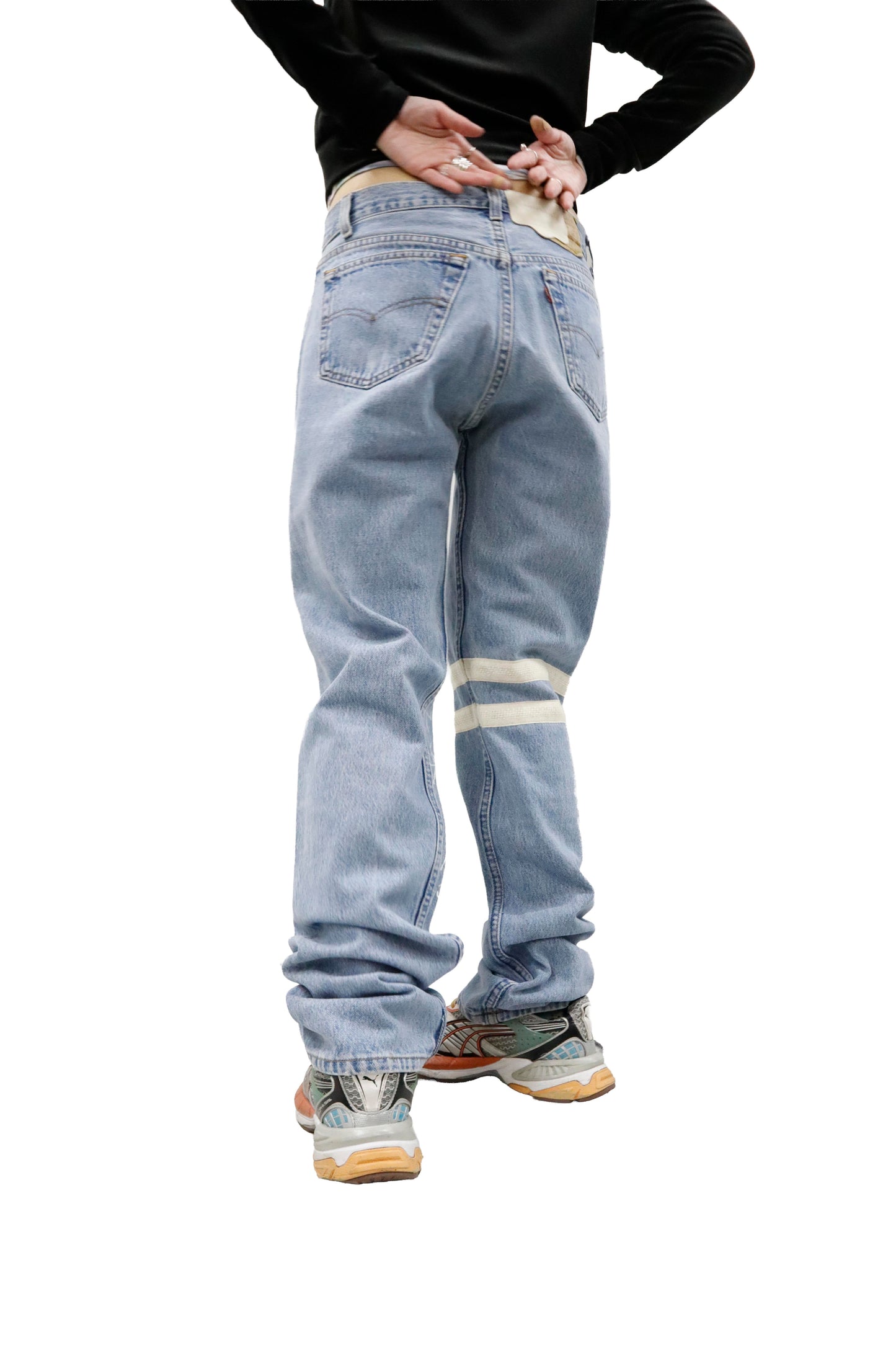 design denim pants/U-［2605-007］