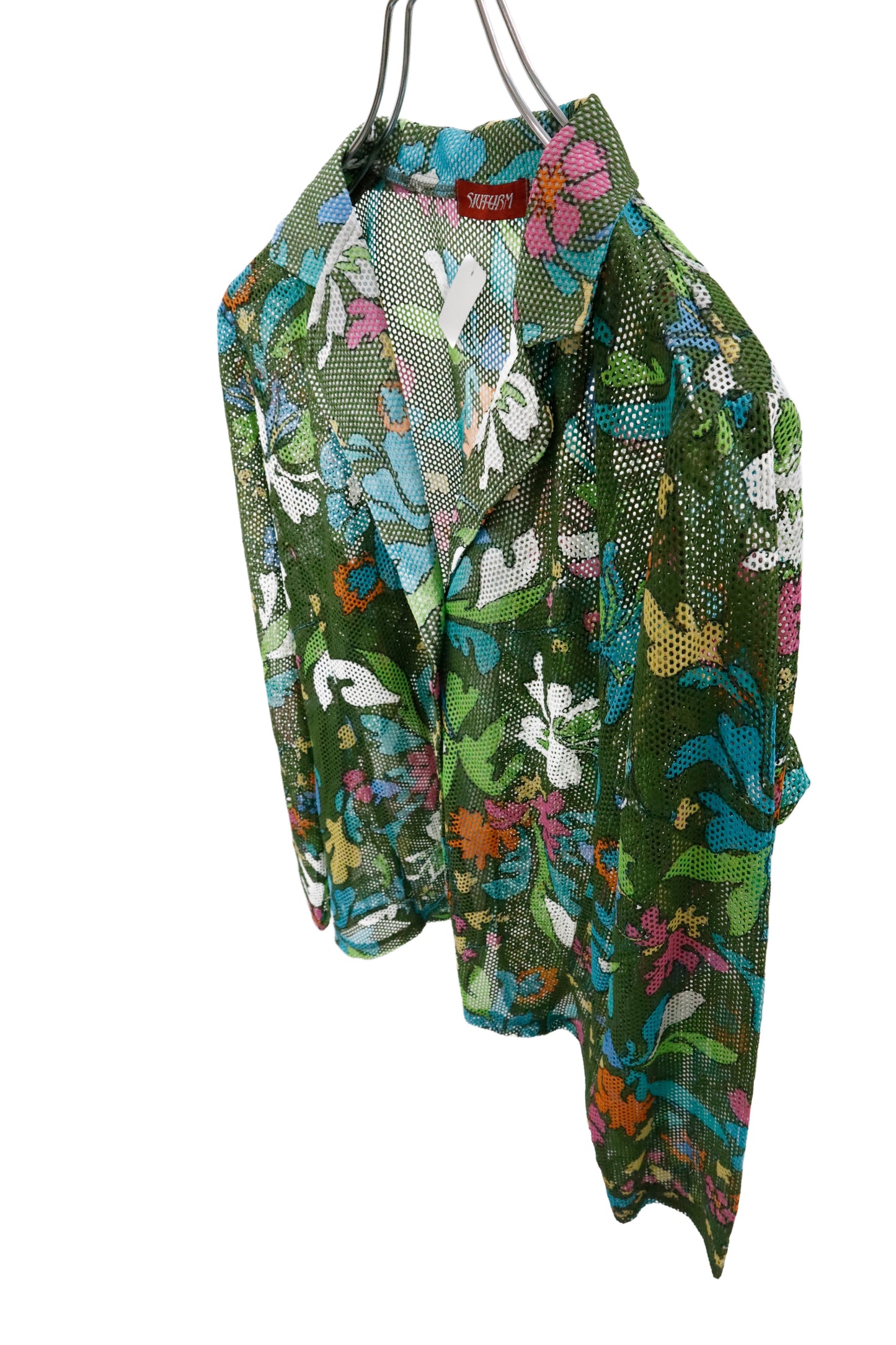 floral pattern shirt jacket/U-［2602-040］