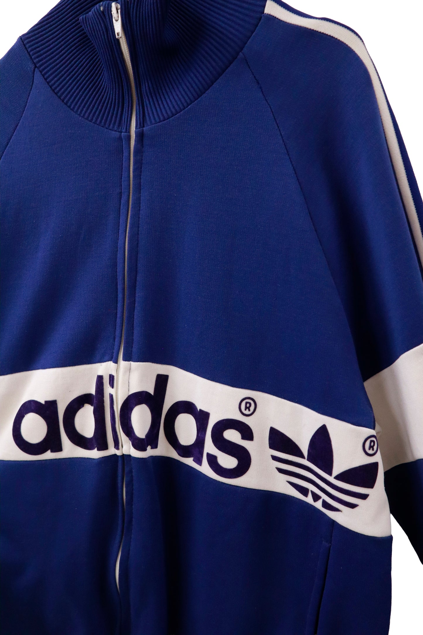 70's adidas track jacket made in Rumania/NV-［2511-008］