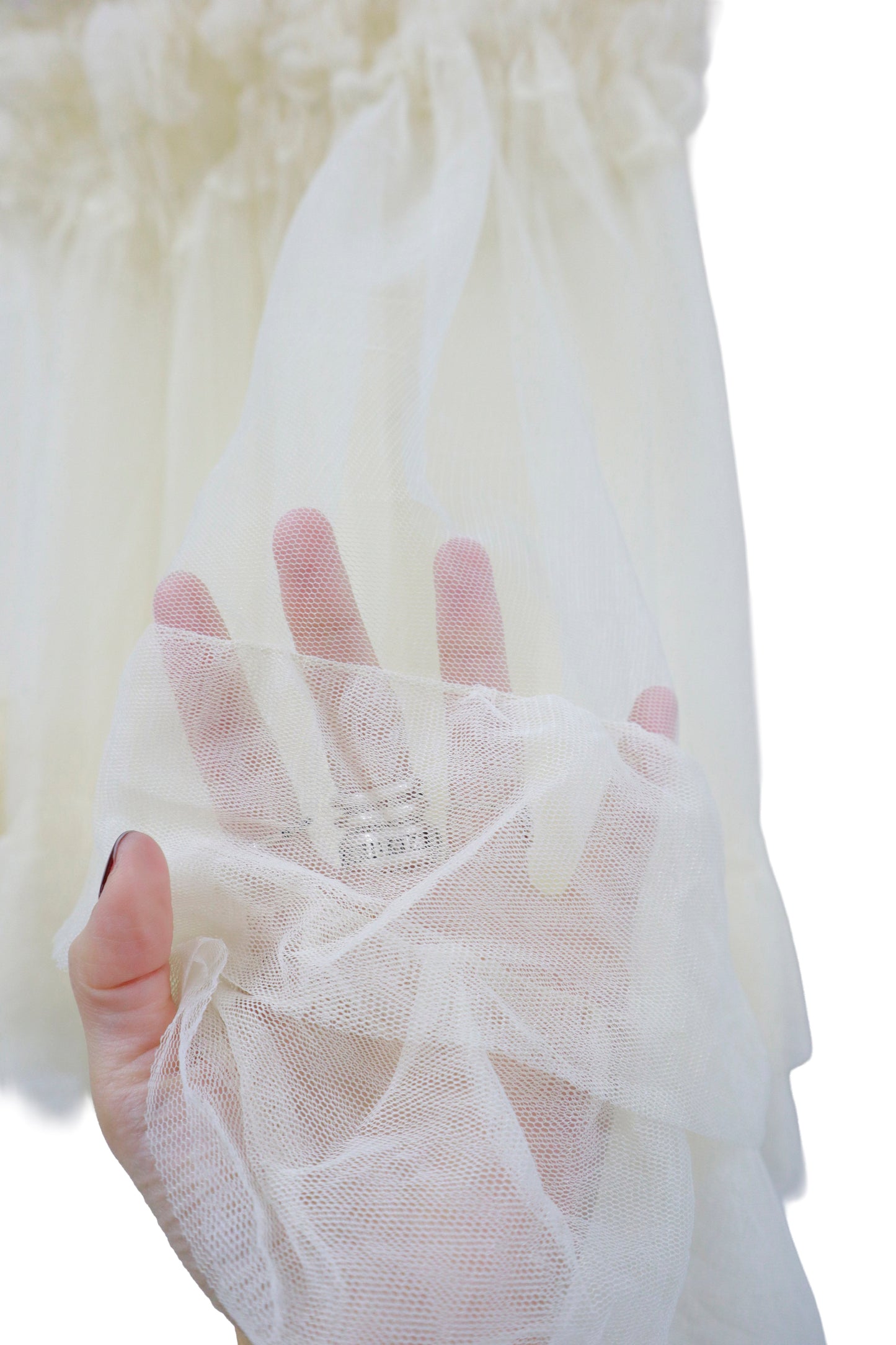 lace shirring skirt / RM-［2513-050］