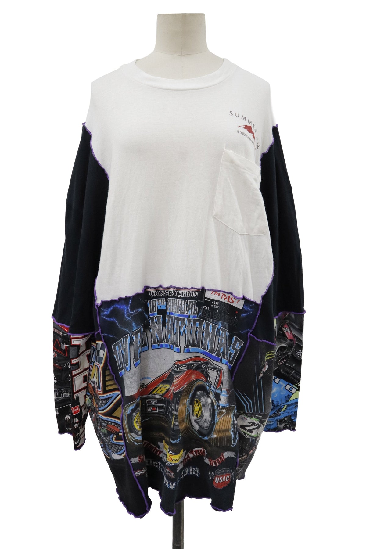 graphic docking long tee/RM-［2608-125］