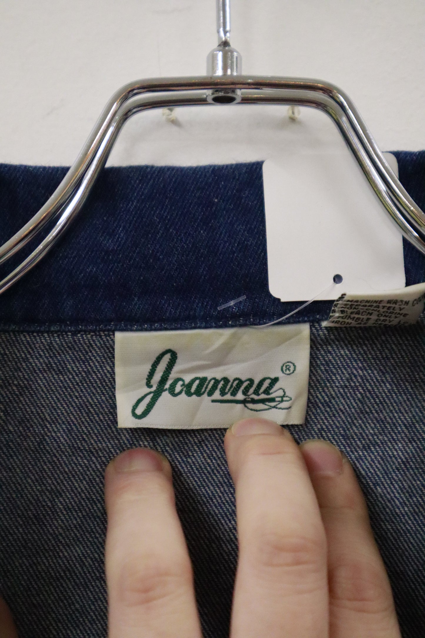 90's denim tailored jacket / NV-［2601-053］