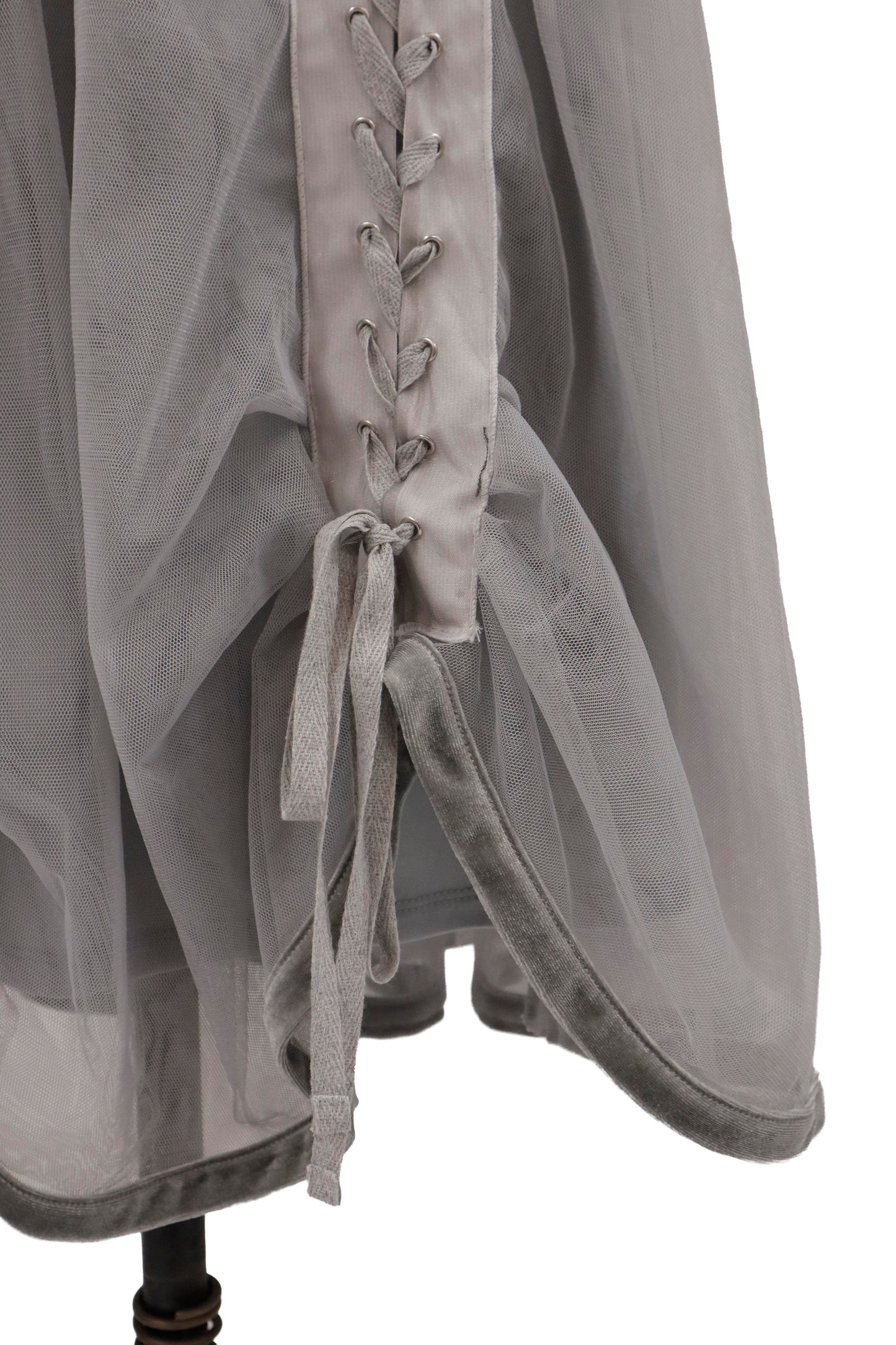 lace up skirt/RM-［2605-058］