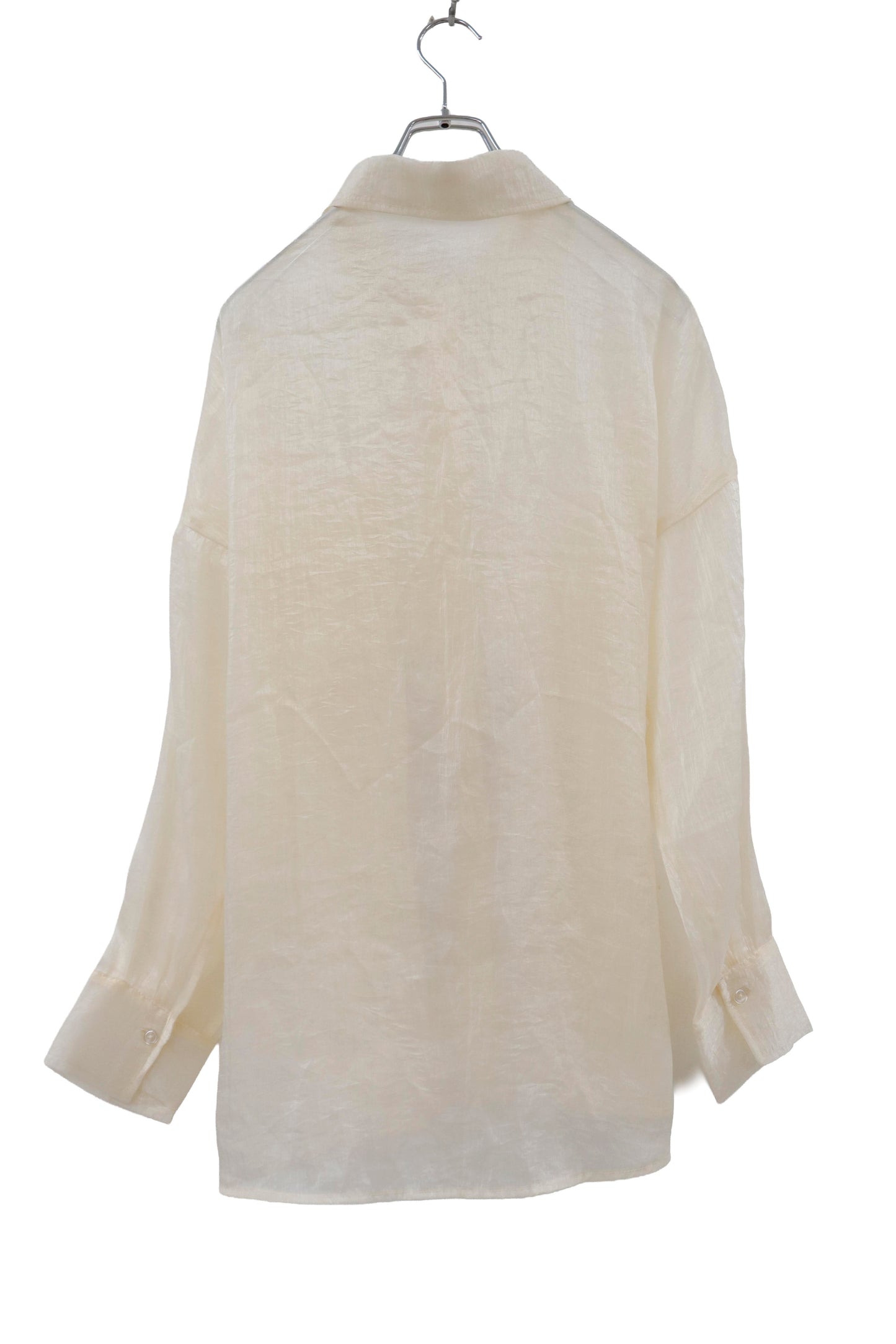 lace up shirt/RM-［2605-038］
