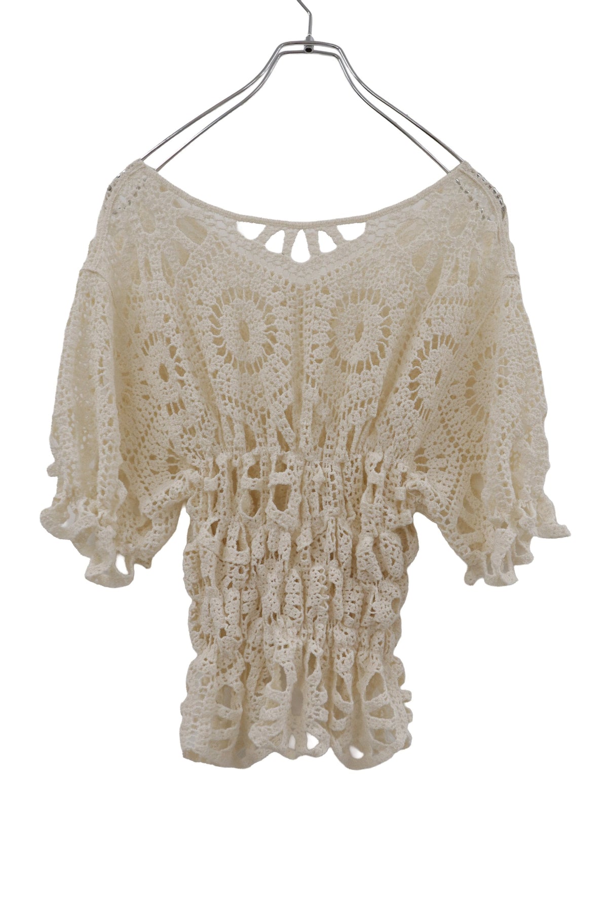 shirring lace tops/RM-［2607-157］