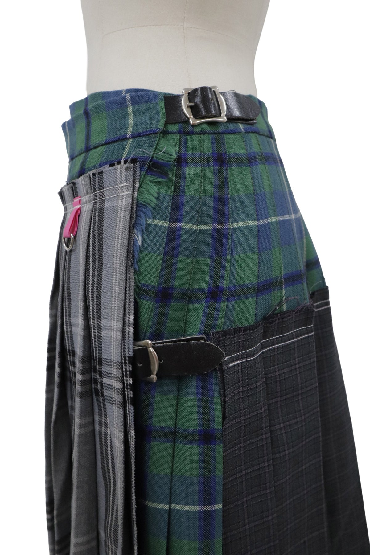 layered pleats skirt/RM-［2608-100］