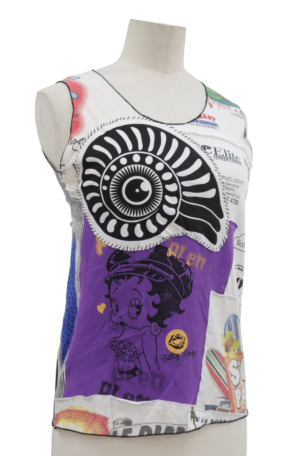 graphic tank top/RM-［2608-067］