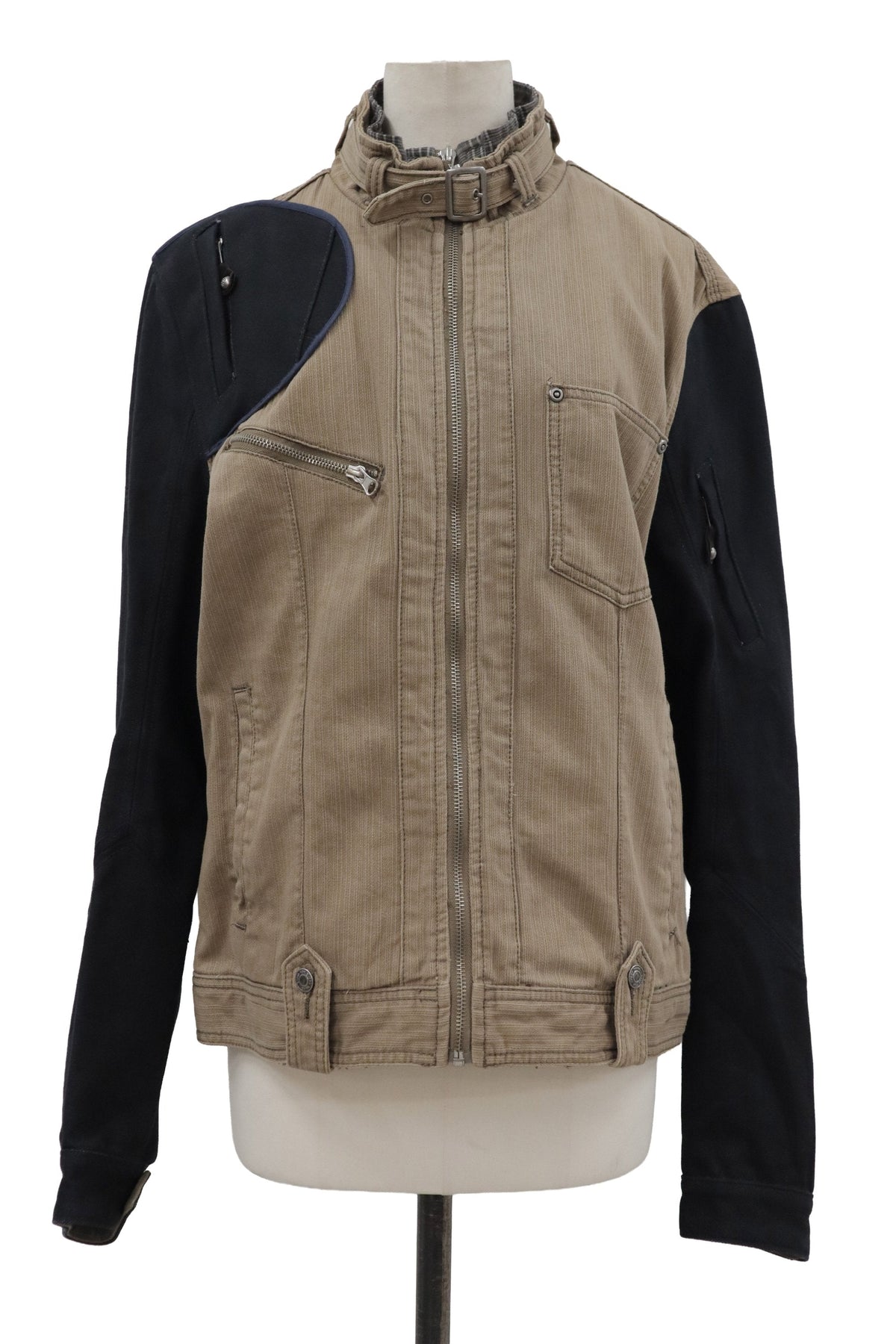 Gun patch cotton jacket/RM-［2608-106］