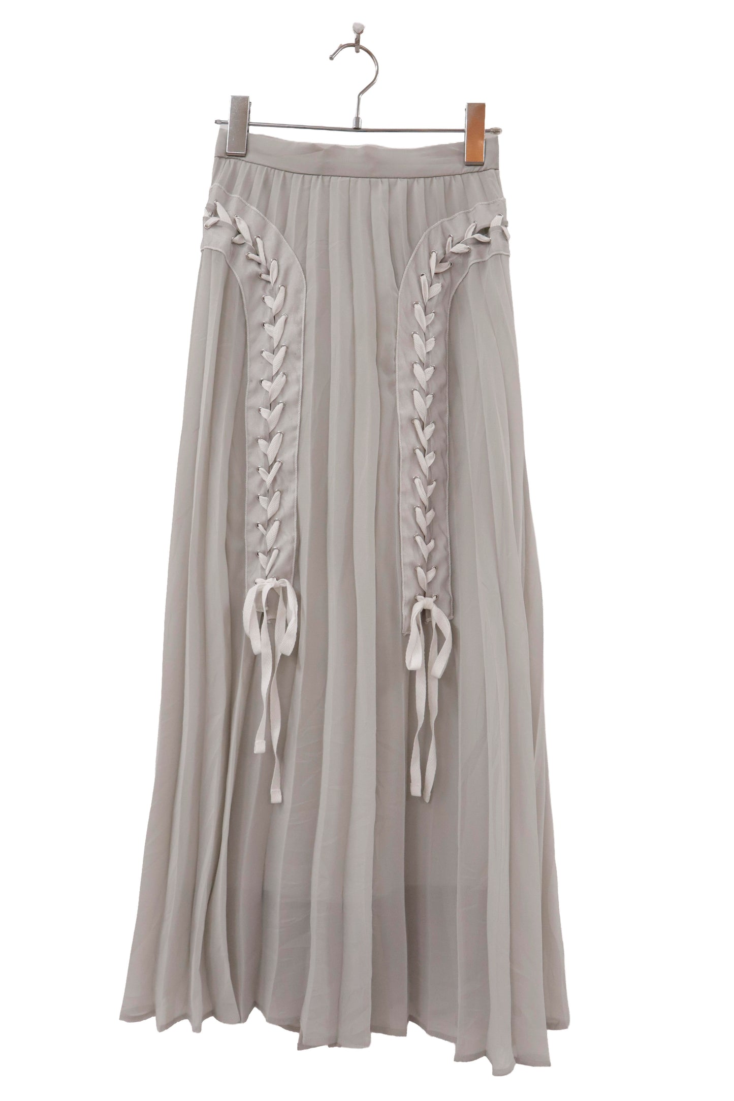 lace up skirt/RM-［2605-063］