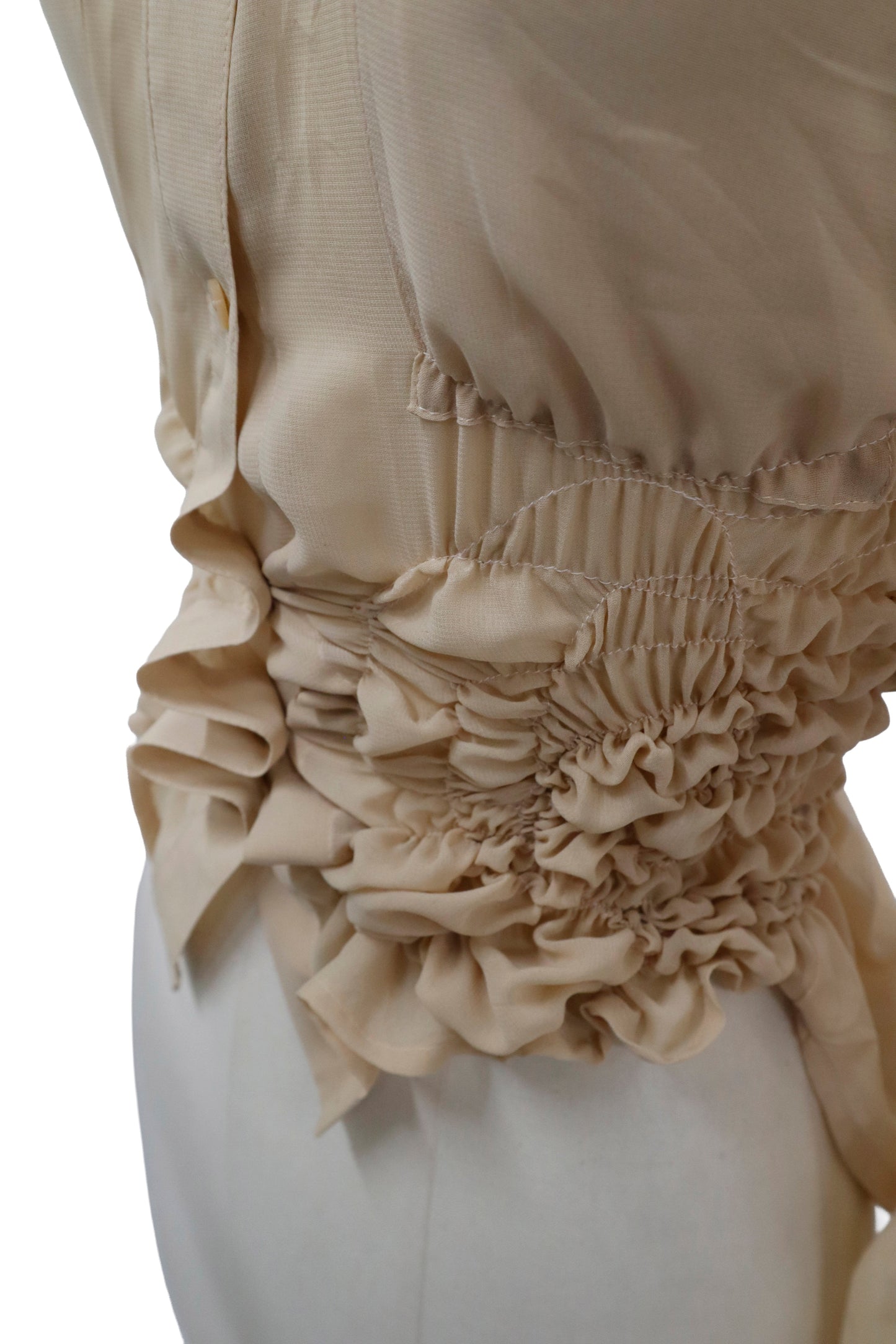 KUSHA KUSHA PLAN/blouse /RM-［2601-083］