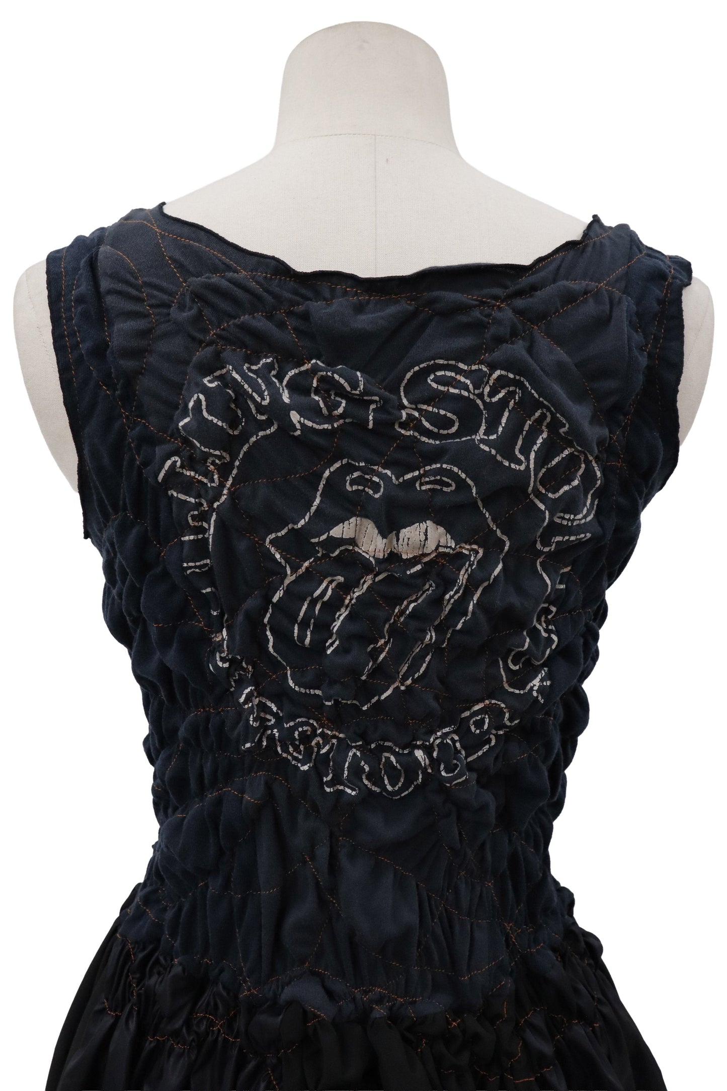 KUSHA KUSHA PLAN/cut saw dress/RM-［2607-006］