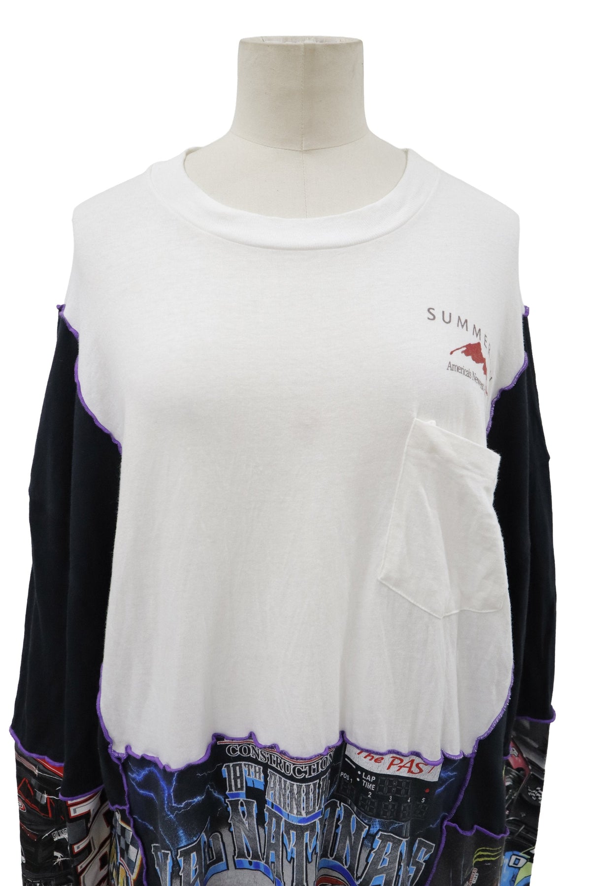 graphic docking long tee/RM-［2608-125］