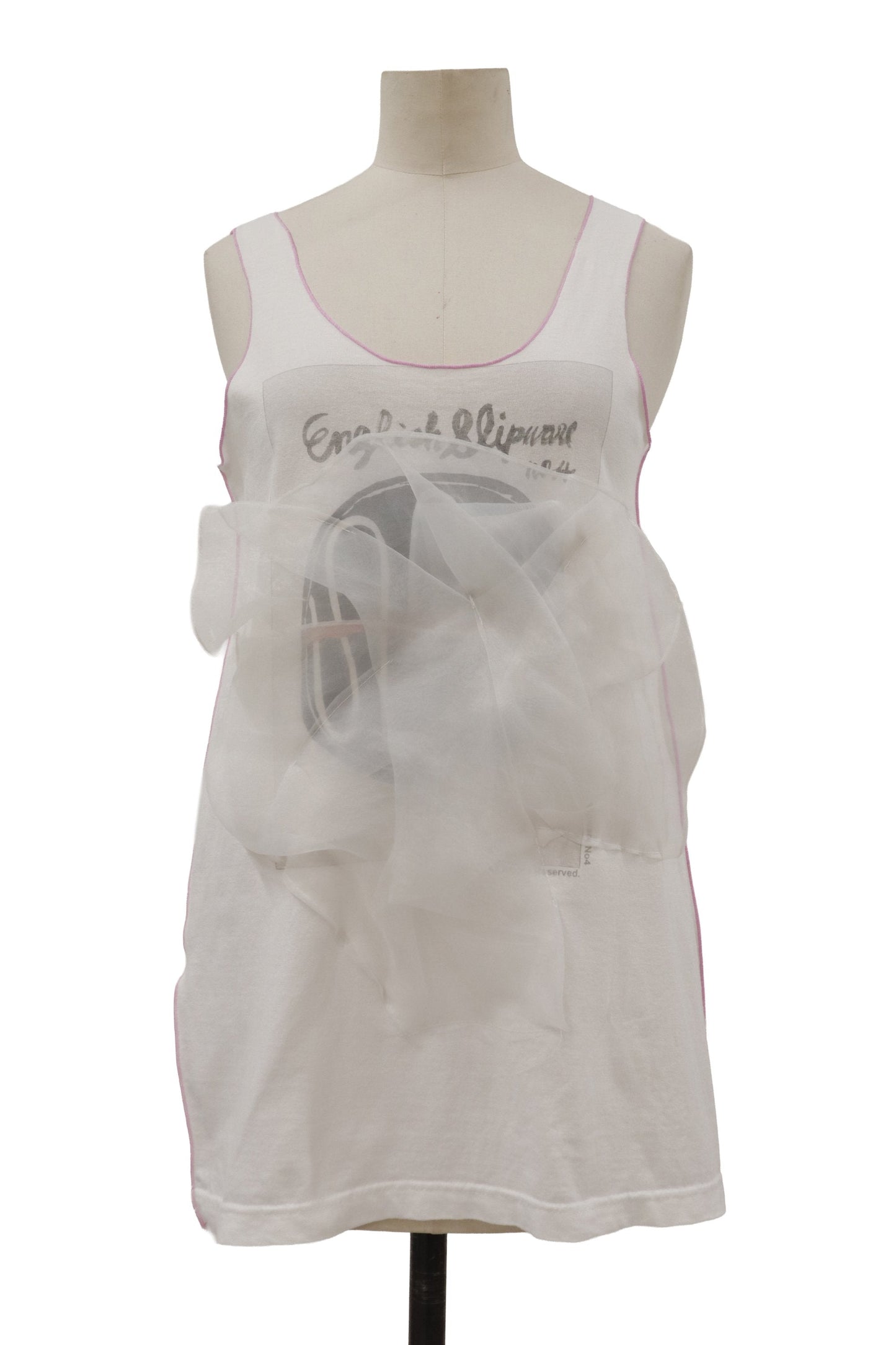 tulle docking tanktop/RM-［2606-017］