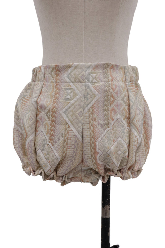 jacquard bloomer shorts/RM-［2606-044］