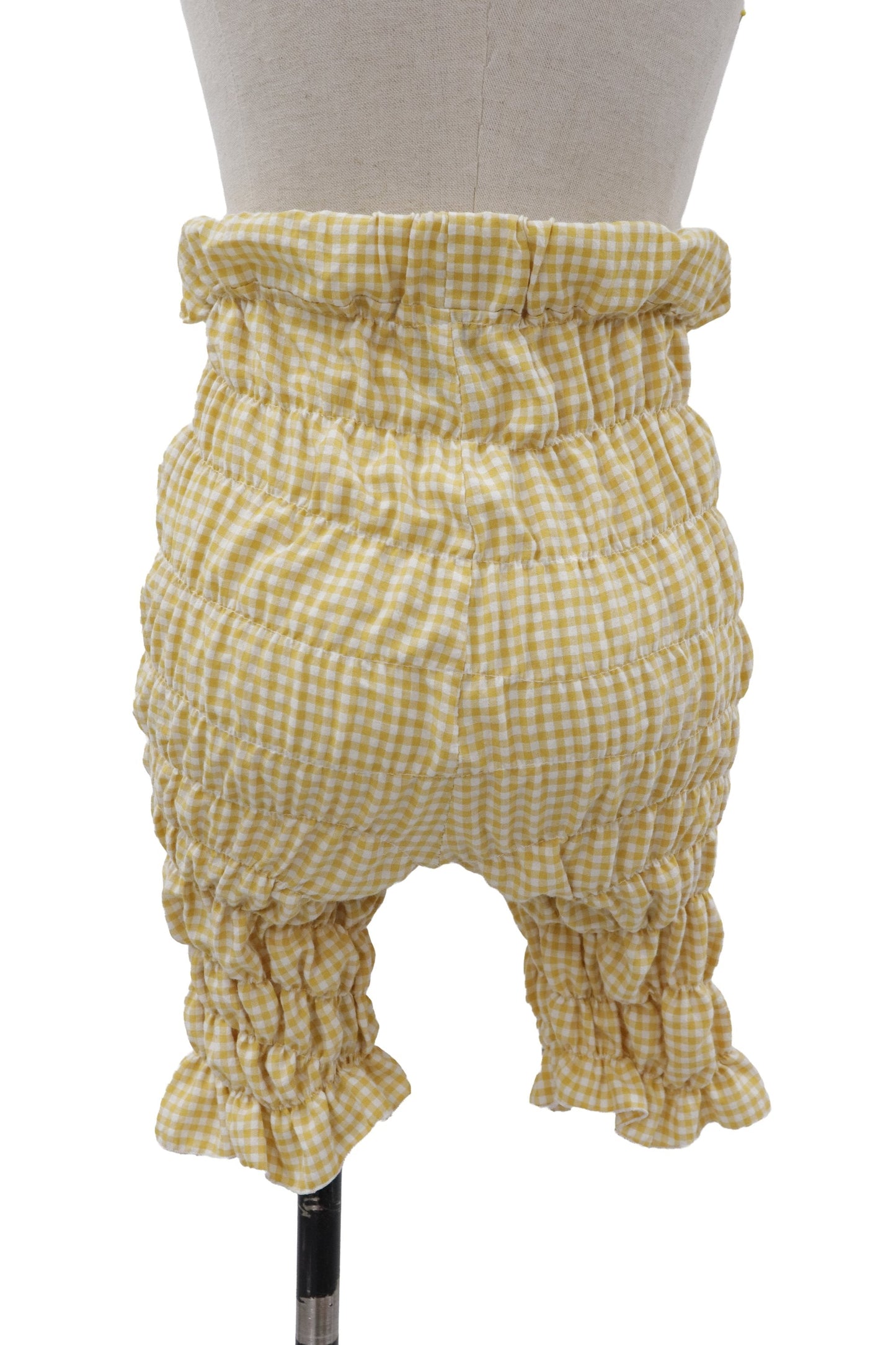 gingham shorts/KUSHA KUSHA PLAN/RM-［2607-056］