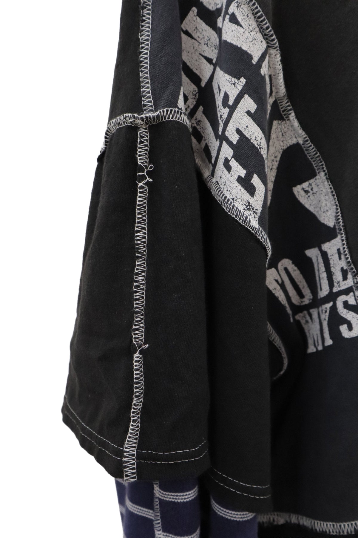 patchwork big long tee/RM-［2608-083］