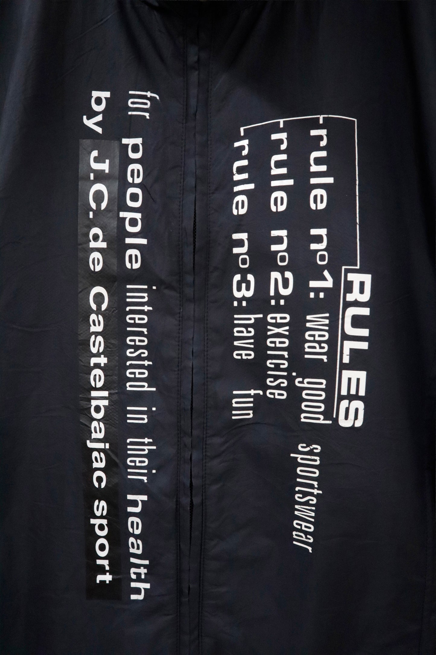 nylon graphic vest/U-［2602-033］
