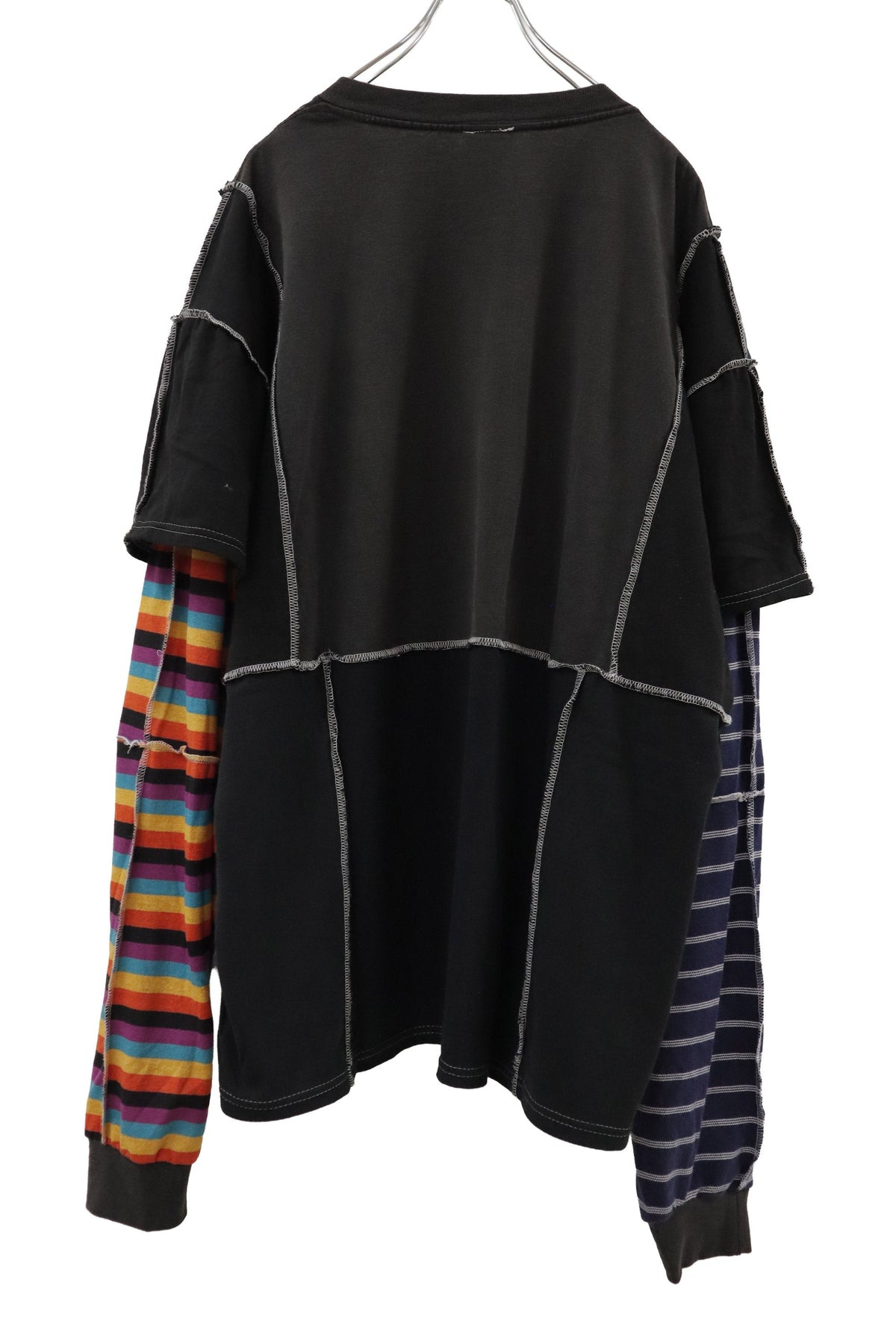 patchwork big long tee/RM-［2608-083］