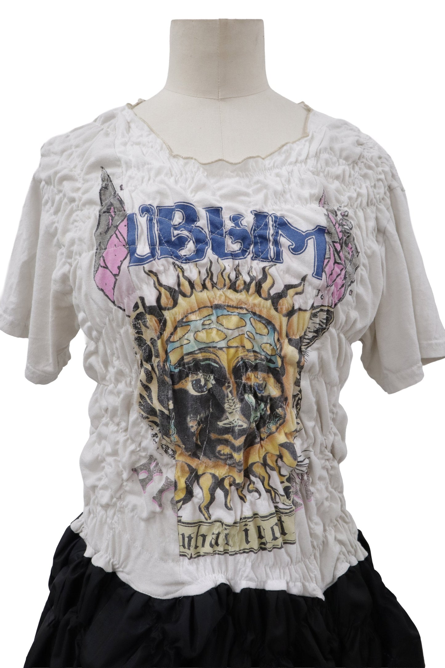 KUSHA KUSHA PLAN/cut saw dress/RM-［2607-009］