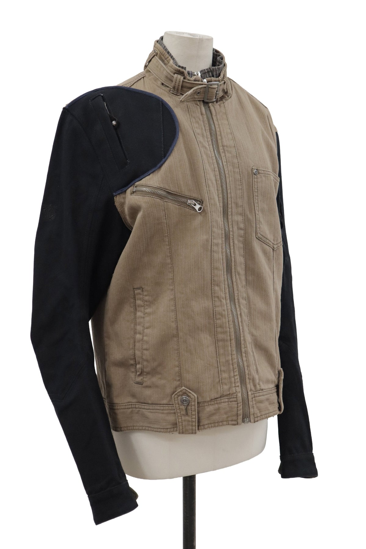 Gun patch cotton jacket/RM-［2608-106］
