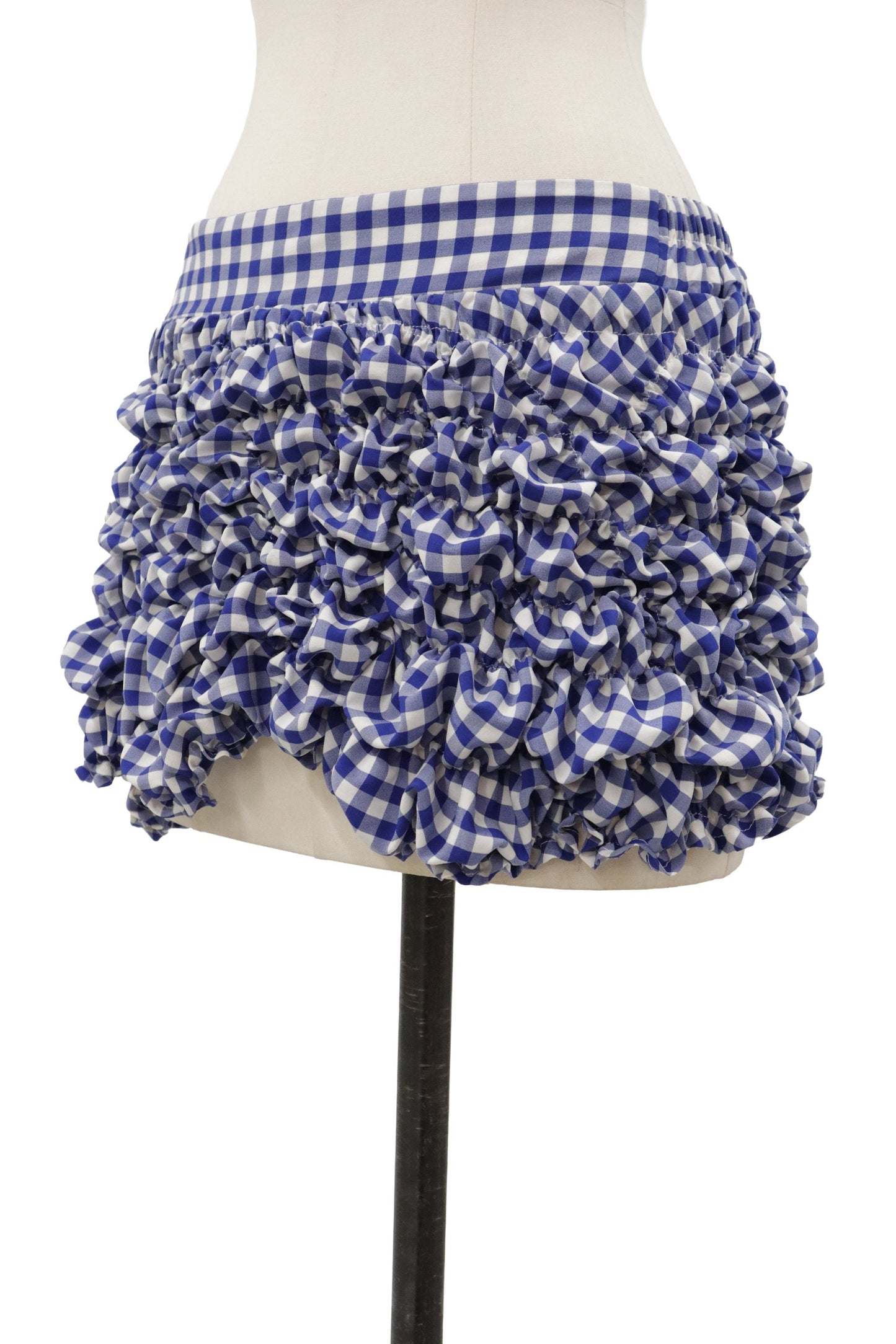 gingham skirt/KUSHA KUSHA PLAN/RM-［2607-055］