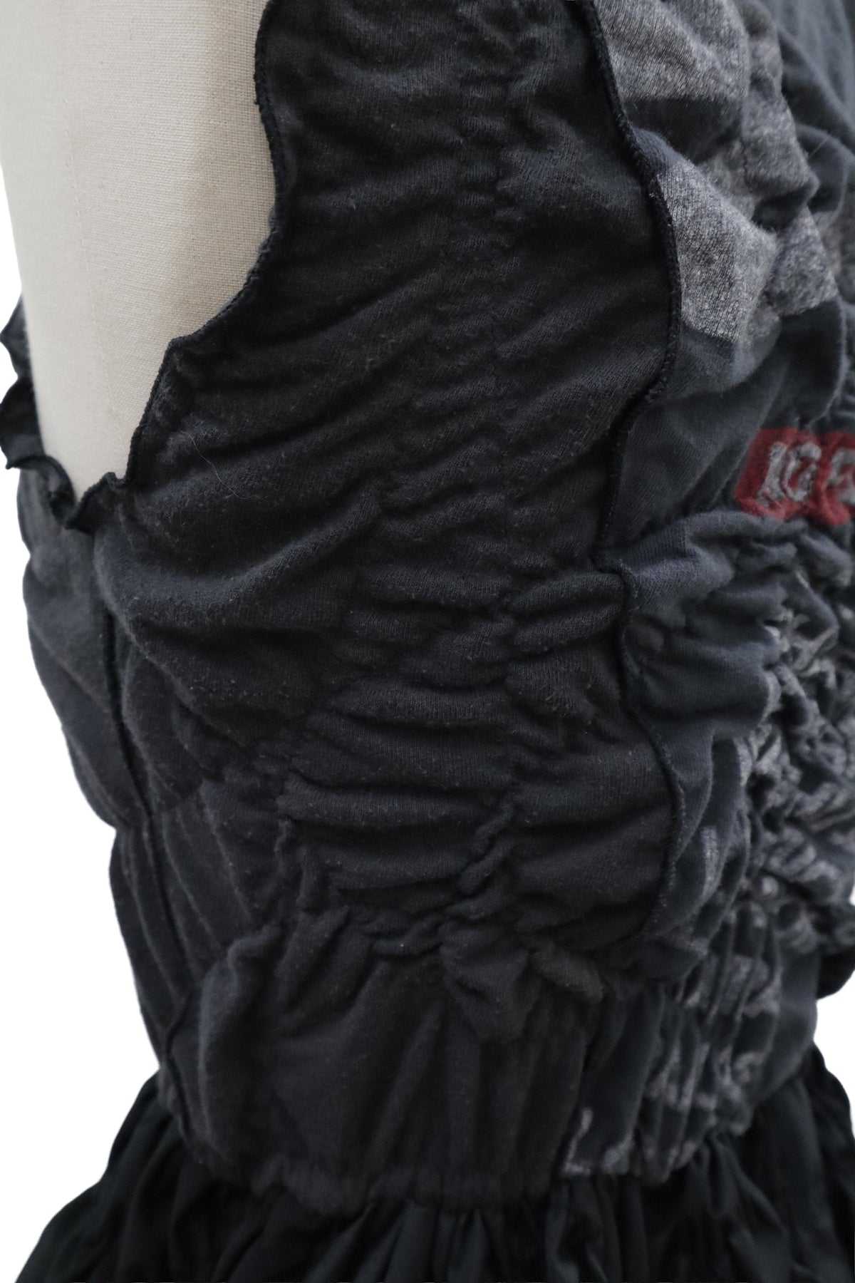 KUSHA KUSHA PLAN/cut saw dress/RM-［2608-074］