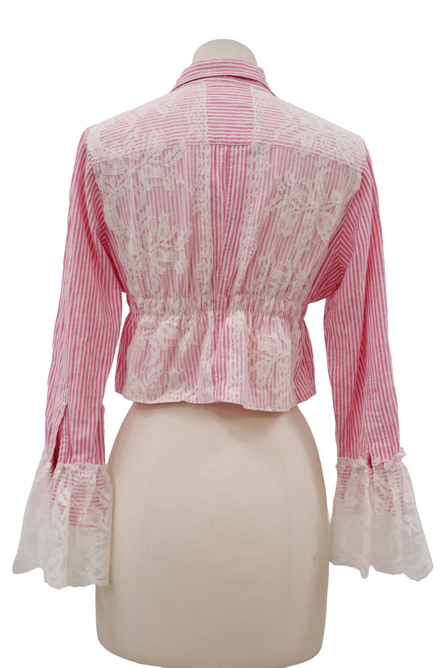 lace docking shirt/RM-［2605-048］