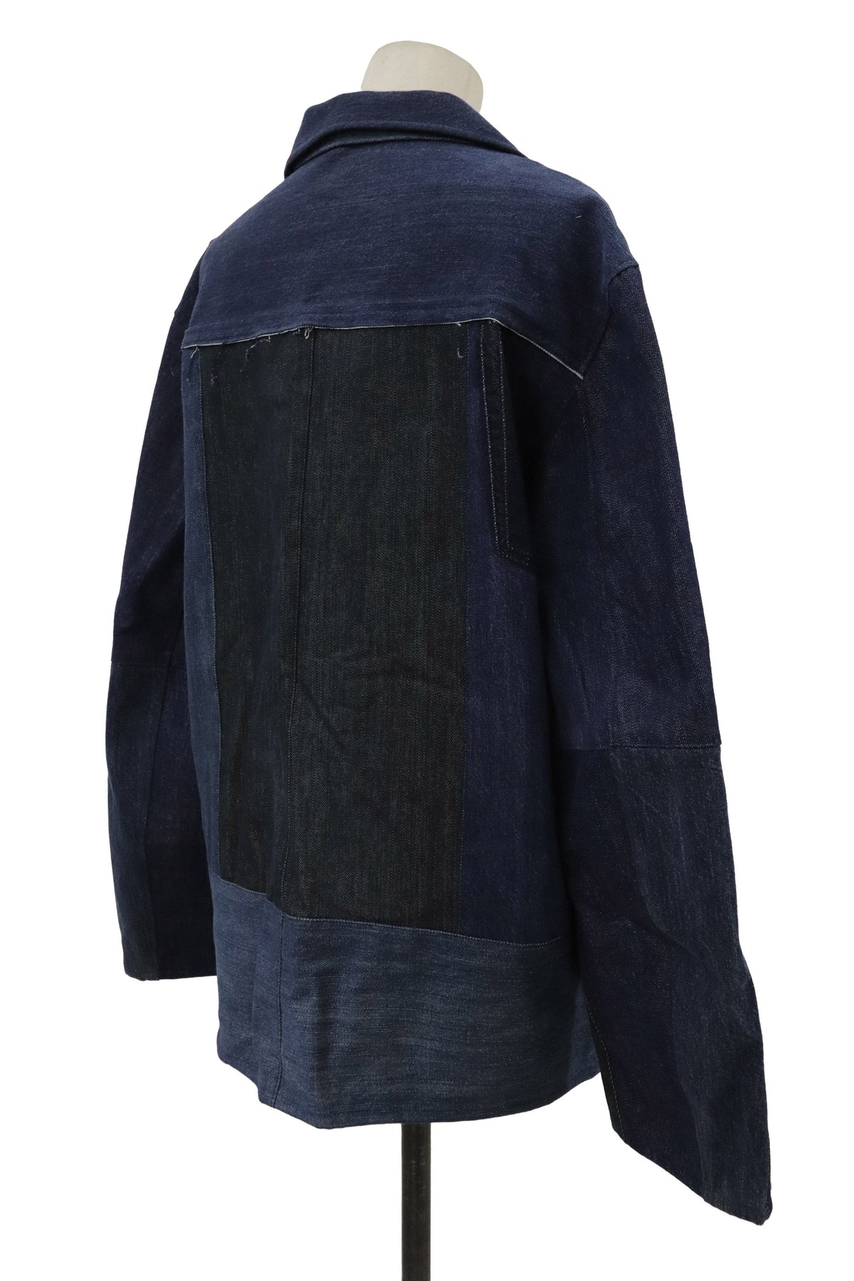 patchwork denim jacket/RM-［2608-096］