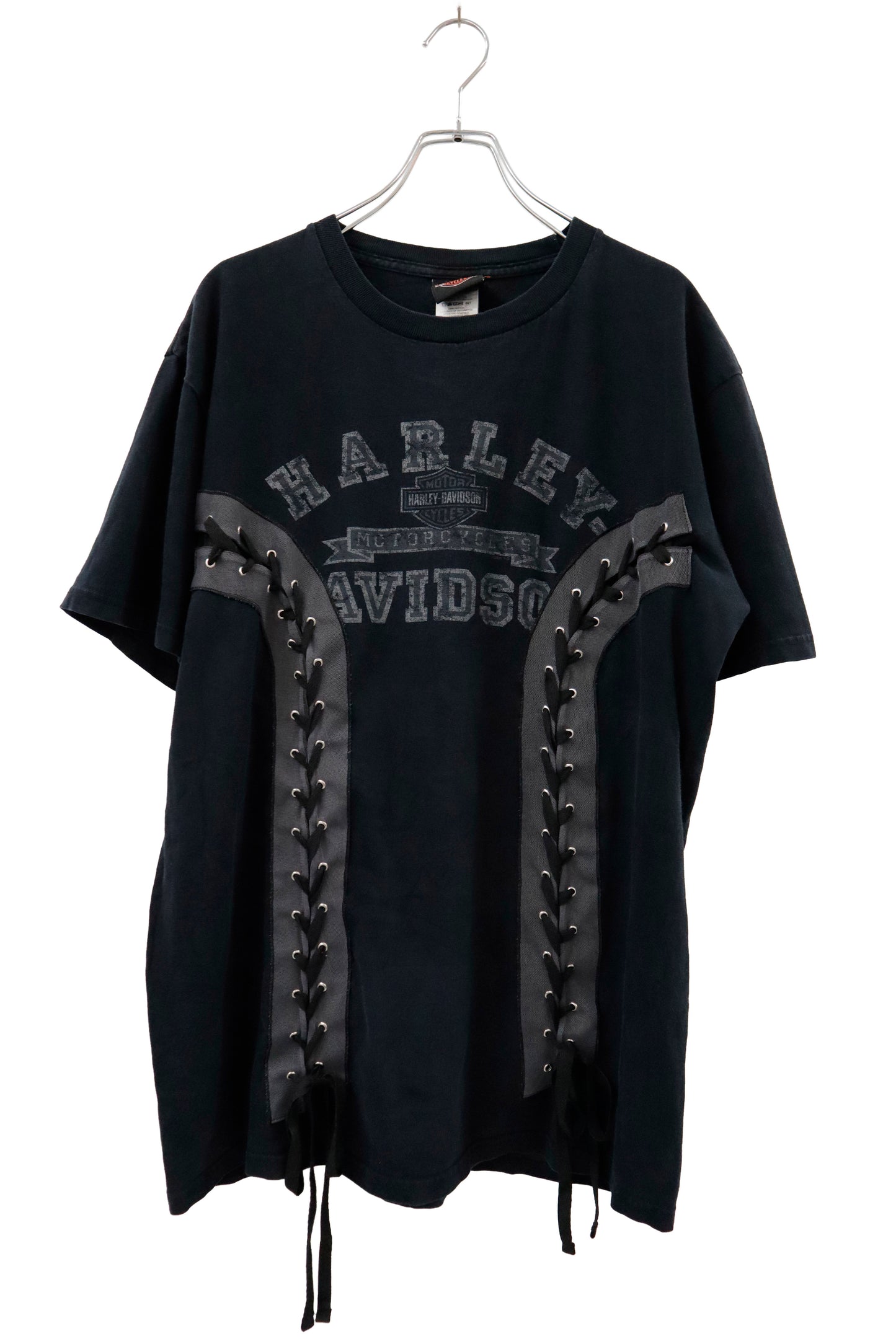 Y2K lace up tops/RM-［2605-015］