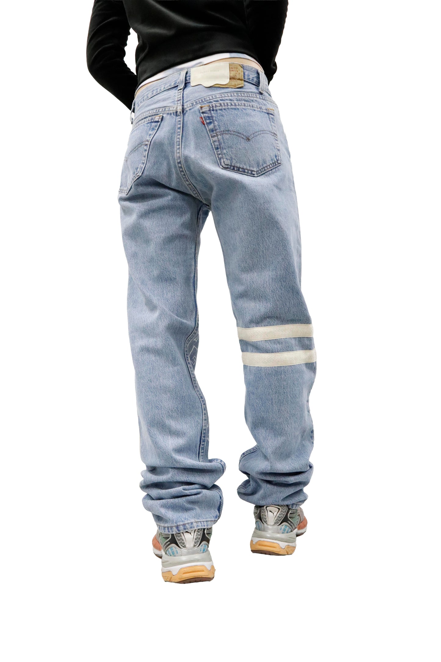 design denim pants/U-［2605-007］