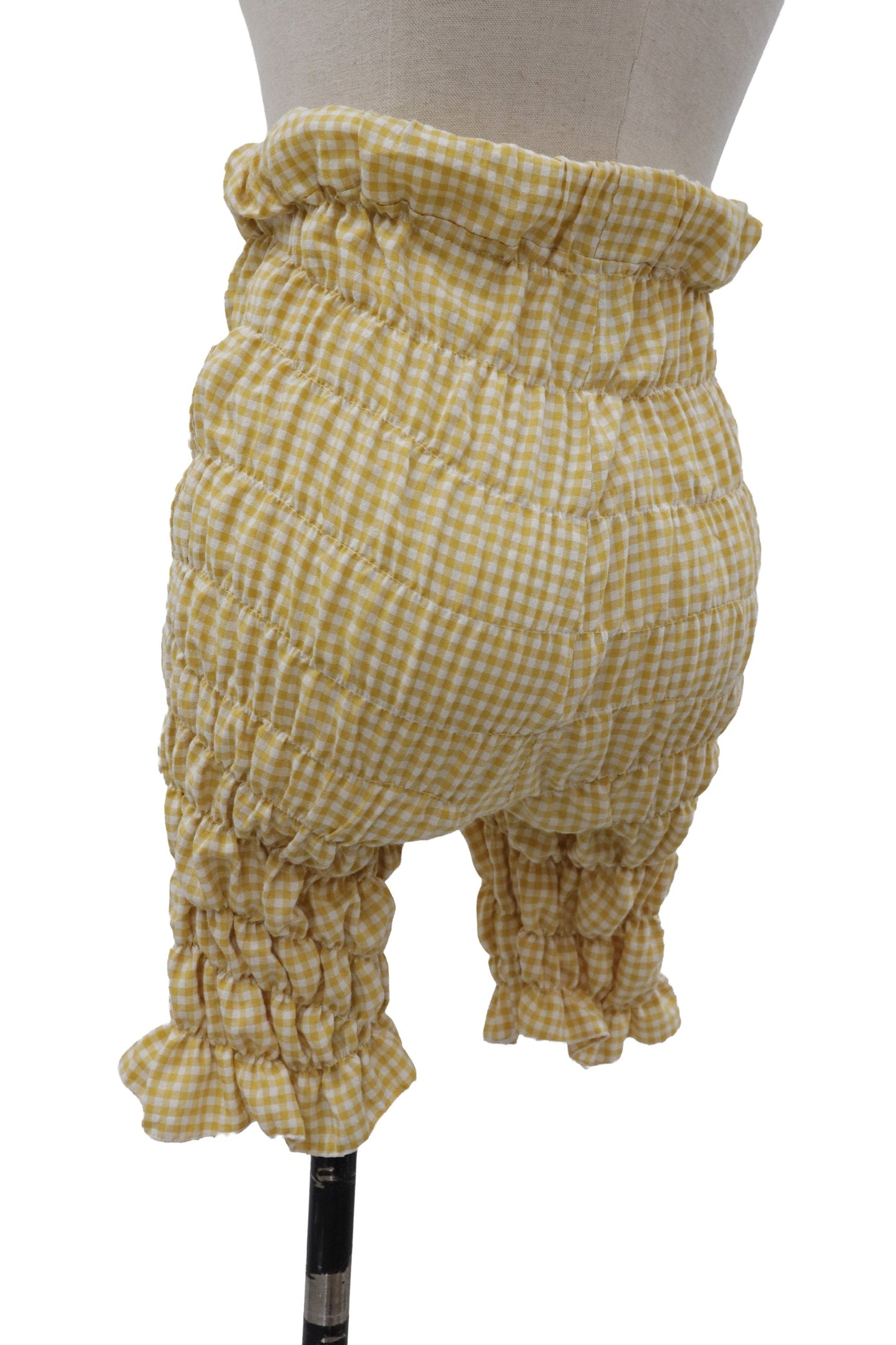 gingham shorts/KUSHA KUSHA PLAN/RM-［2607-056］