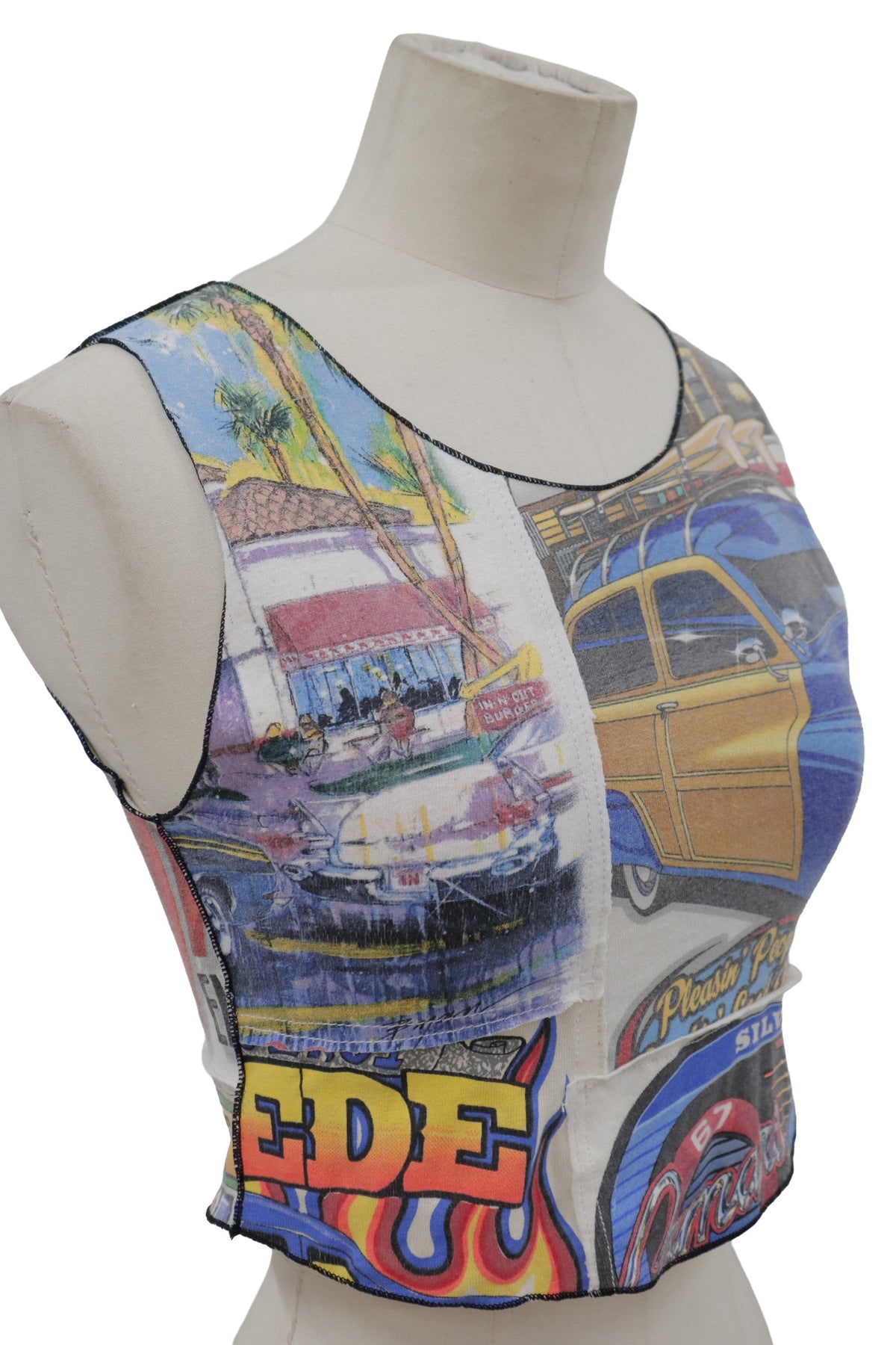 graphic tank top/RM-［2608-063］