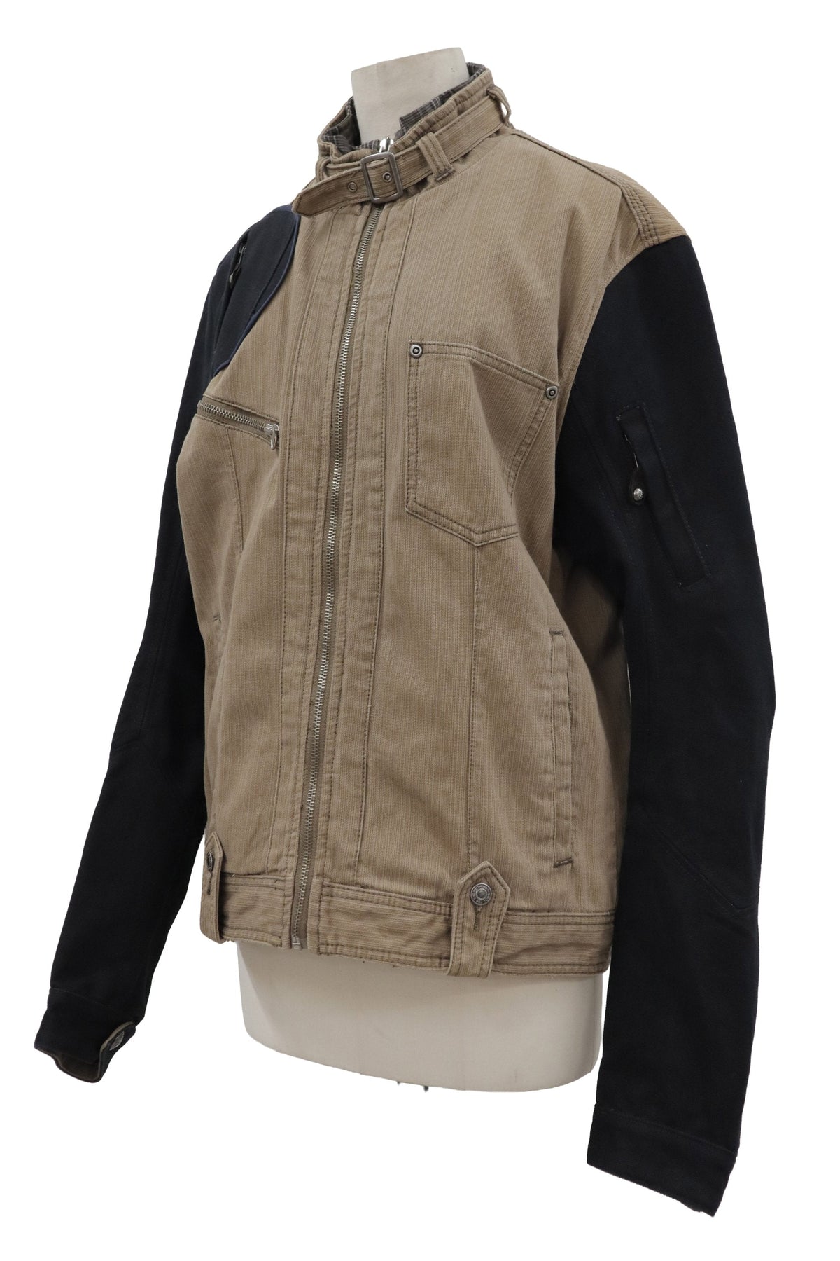 Gun patch cotton jacket/RM-［2608-106］