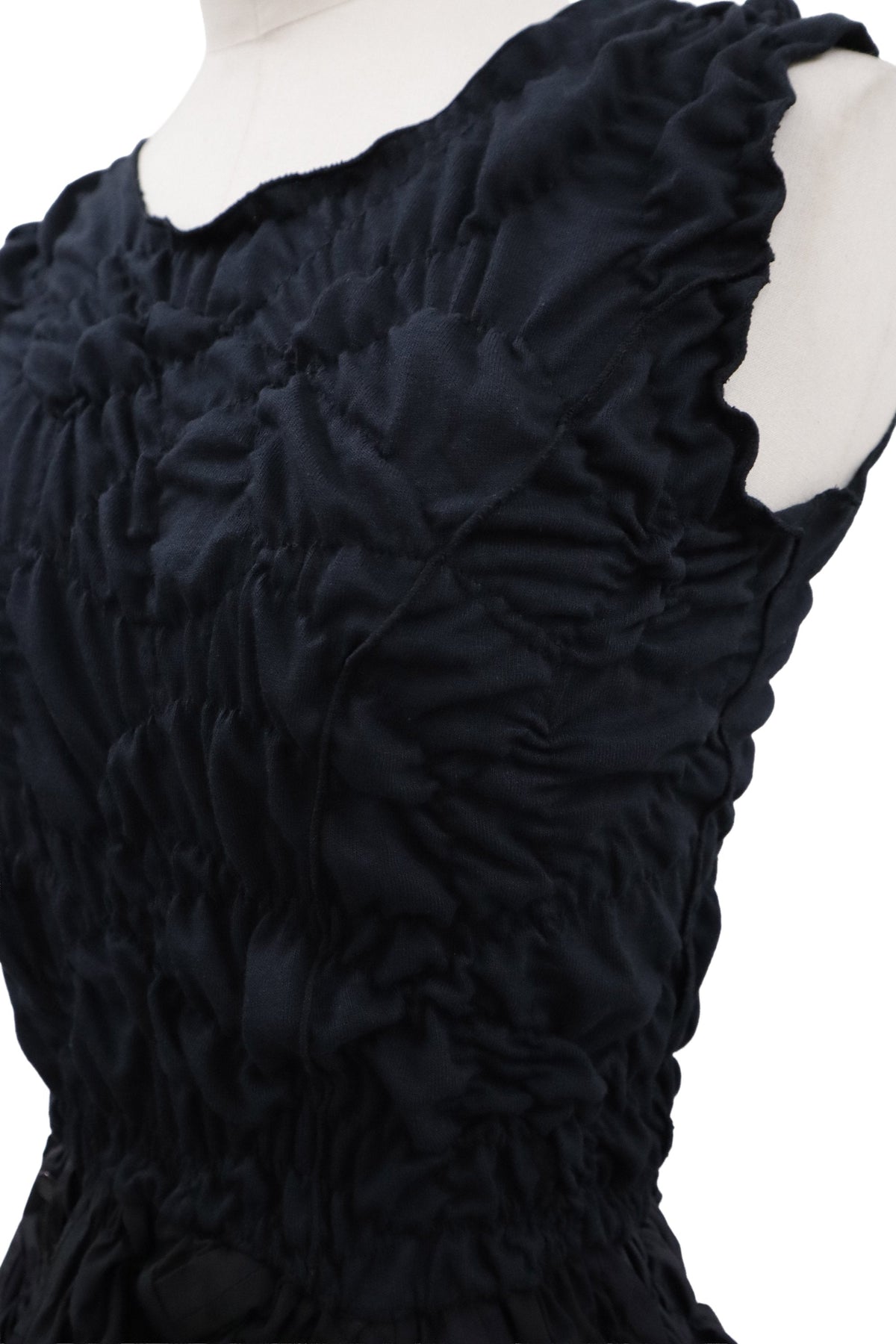 KUSHA KUSHA PLAN/cut saw dress/RM-［2607-062］