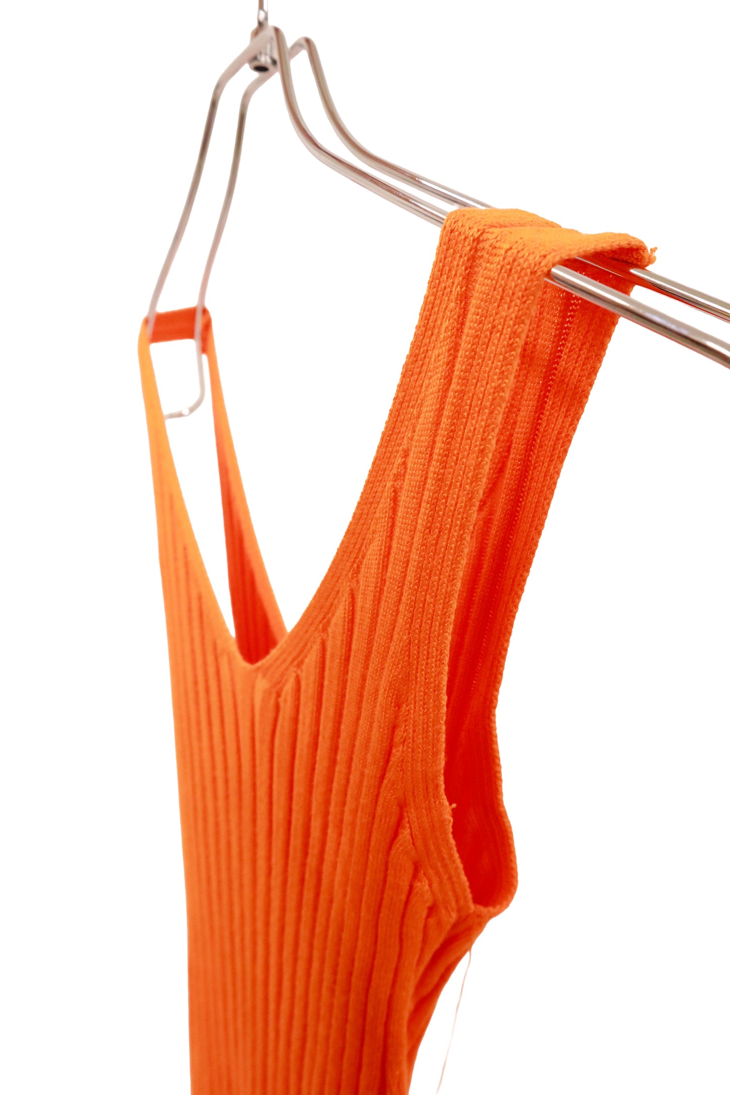 rib knit dress/U-［2511-008］